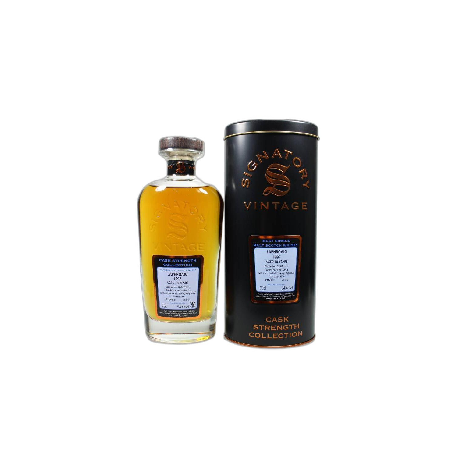 Laphroaig Cask Strength Collection 1997 18 Years Single Malt Whisky