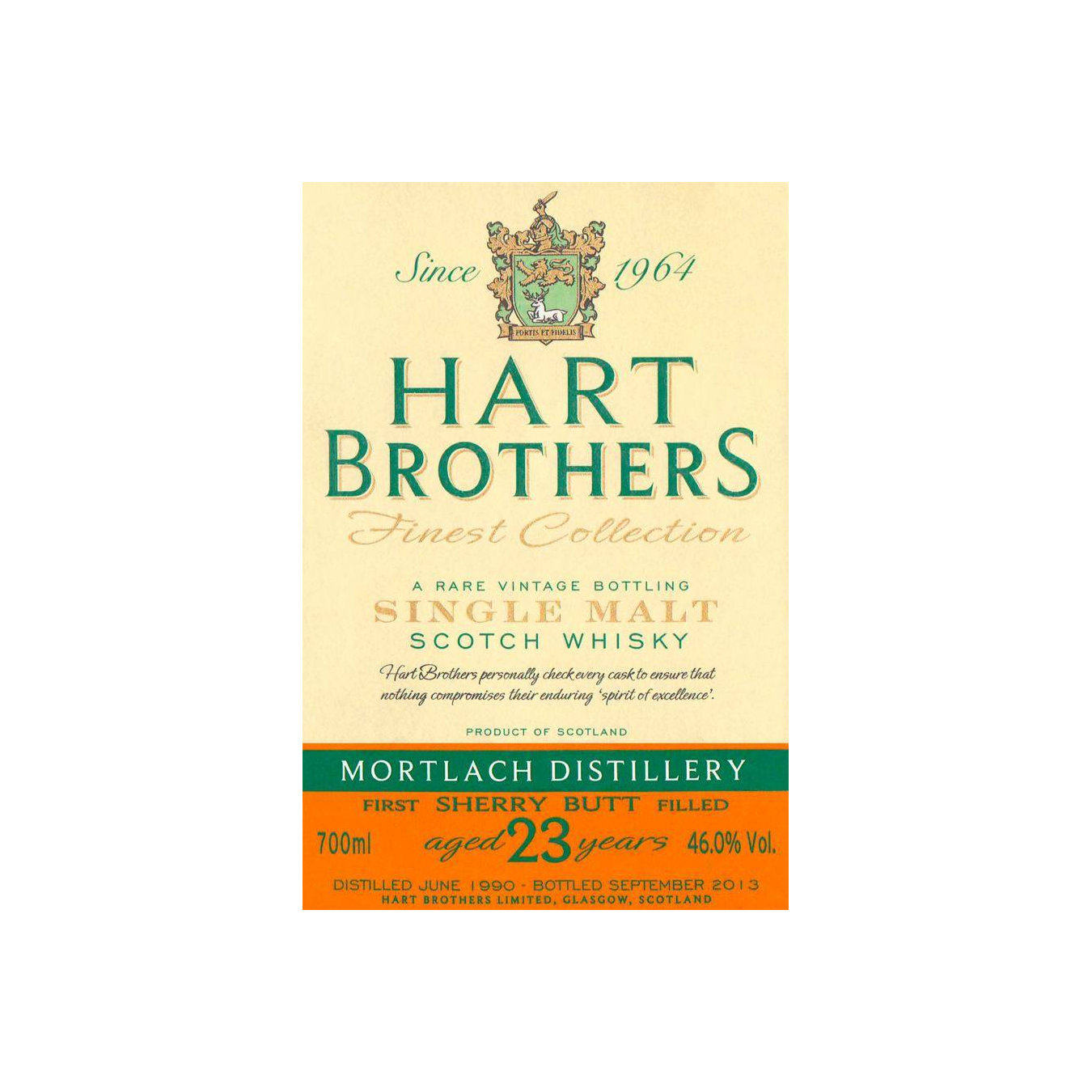 Mortlach Finest Collection 1990 23 Years Single Malt Whisky 3