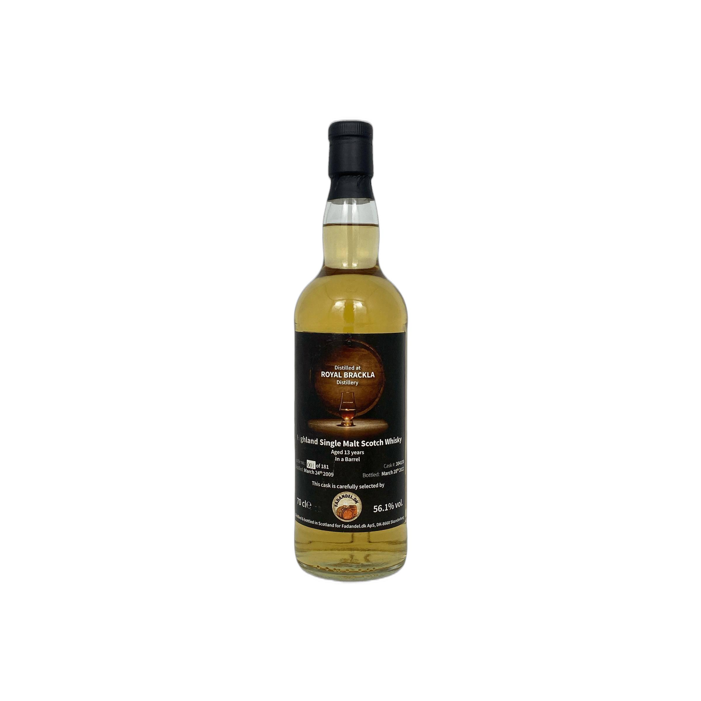 Royal Brackla 2009 13 Years Single Malt Whisky