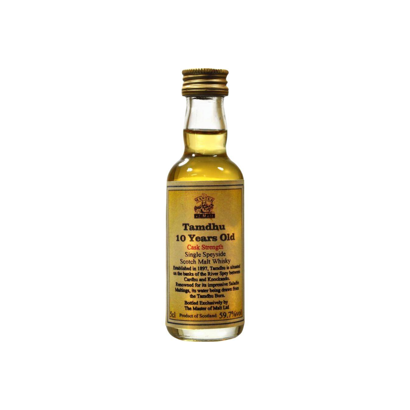 Tamdhu Miniature 10 Years Single Malt Whisky 2