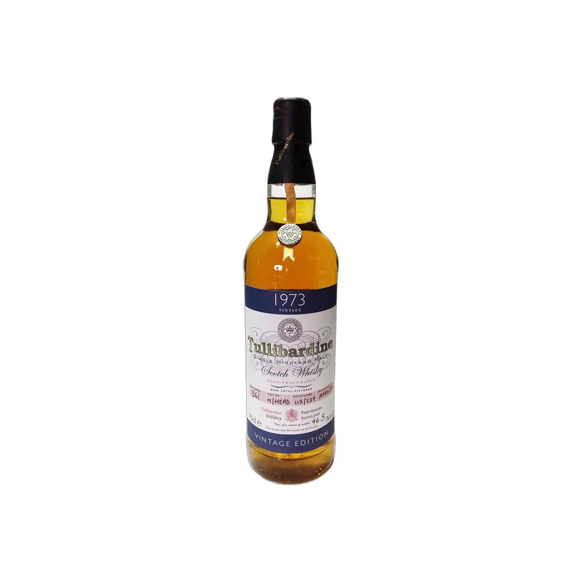 Tullibardine 1973 32 Years Single Malt Whisky