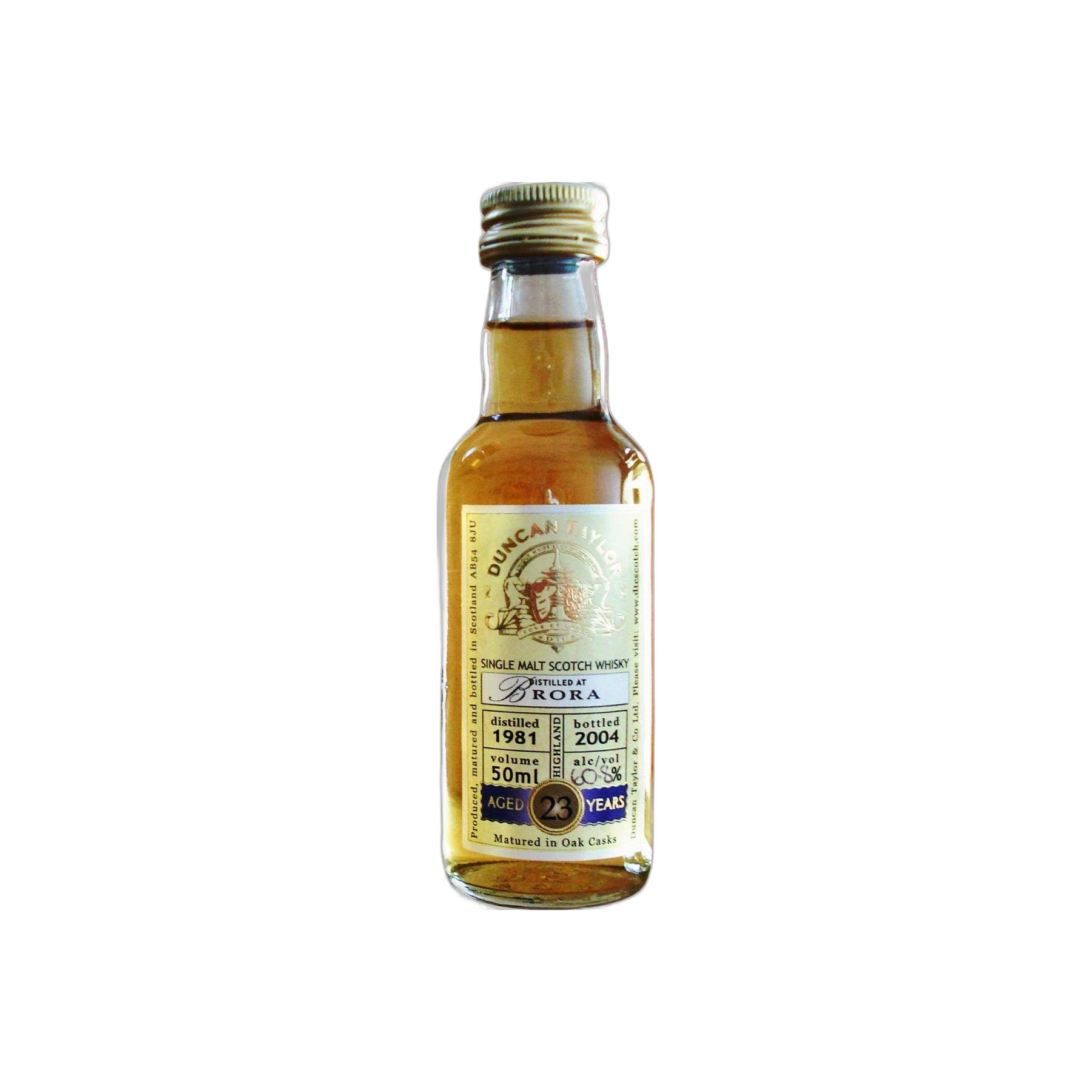 Brora Miniature 1981 23 Years Single Malt Whisky 2