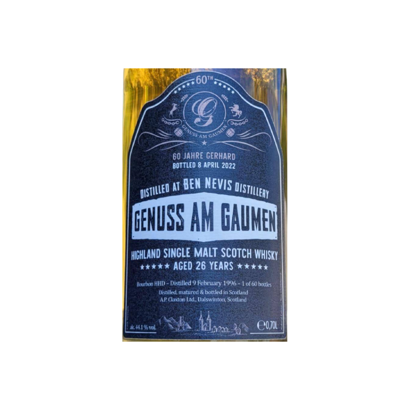 Ben Nevis 1996 26 Years Single Malt Whisky 2