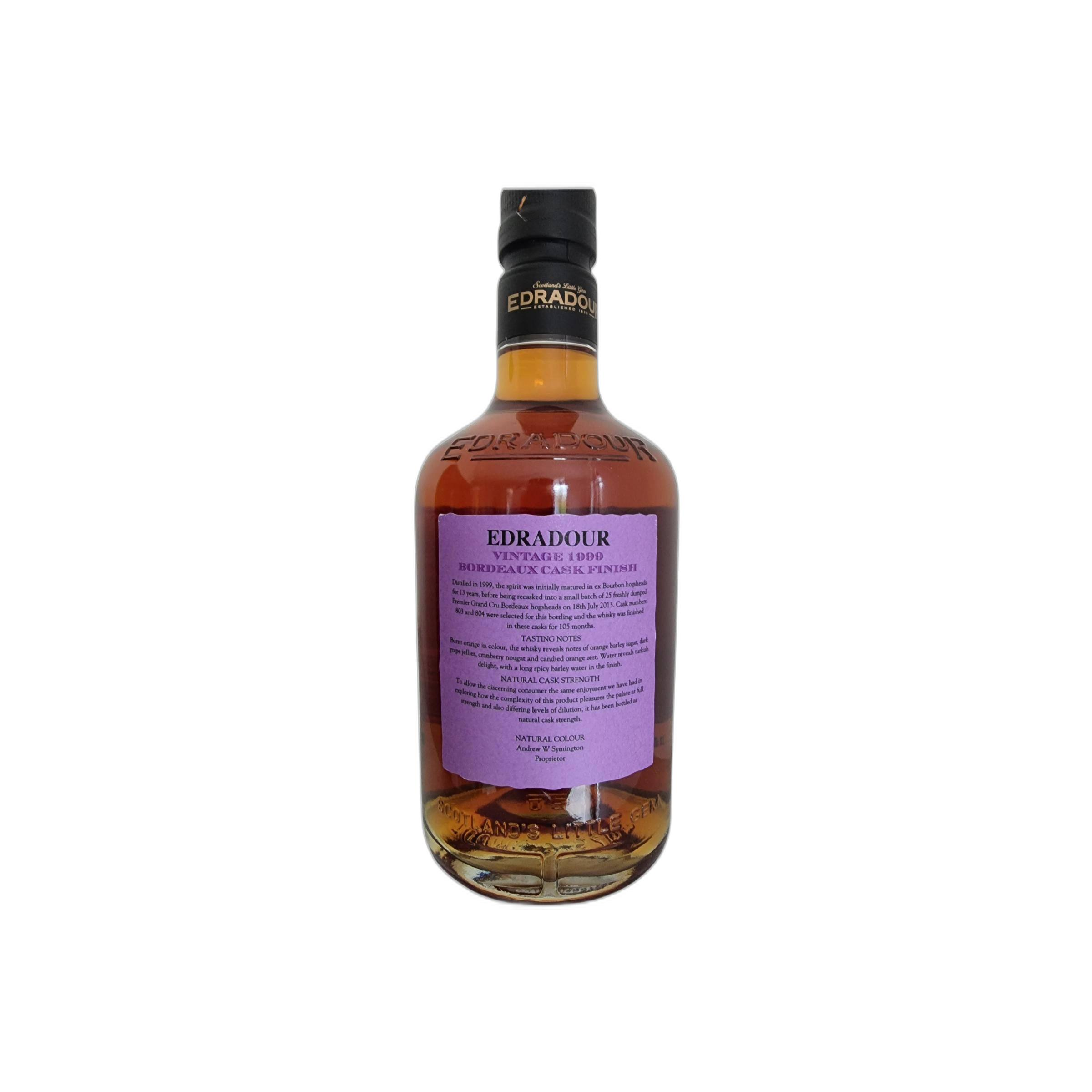 Edradour 1999 22 Years Single Malt Whisky 3