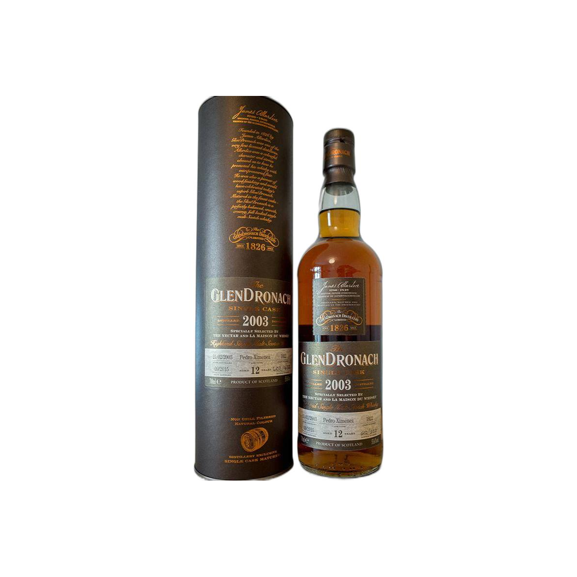 GlenDronach Single Cask 2003 12 Years Single Malt Whisky 3