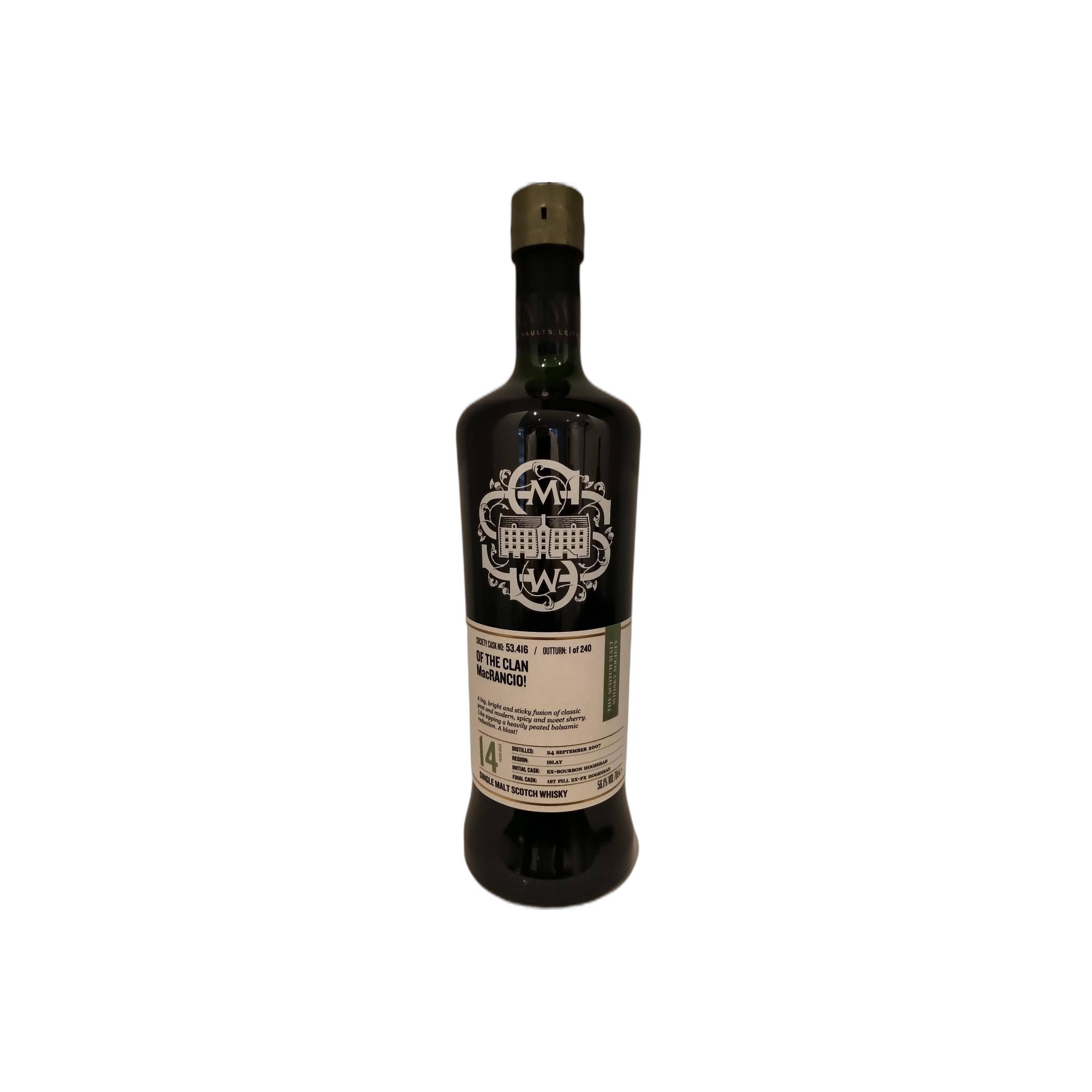 The Scotch Malt Whisky Society 2007 14 Years Single Malt Whisky