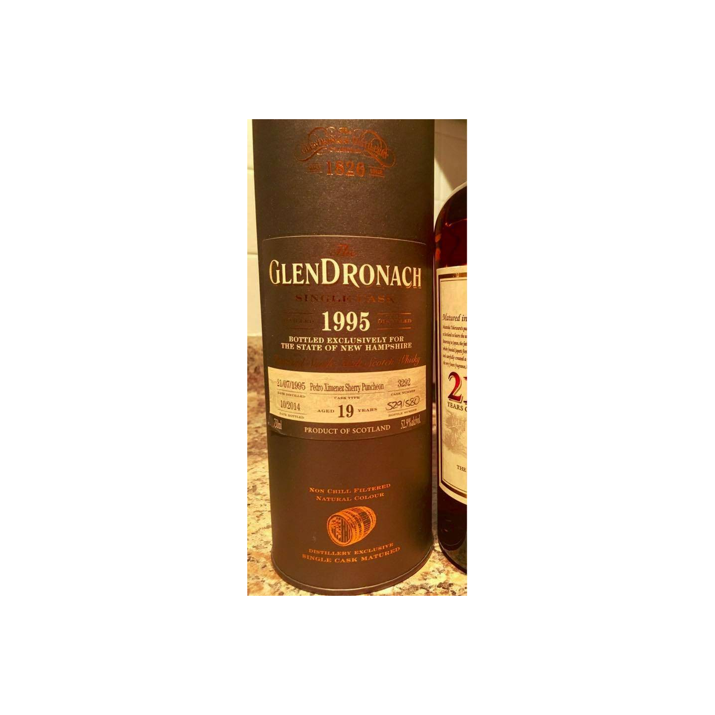 GlenDronach Single Cask 1995 19 Years Single Malt Whisky 2