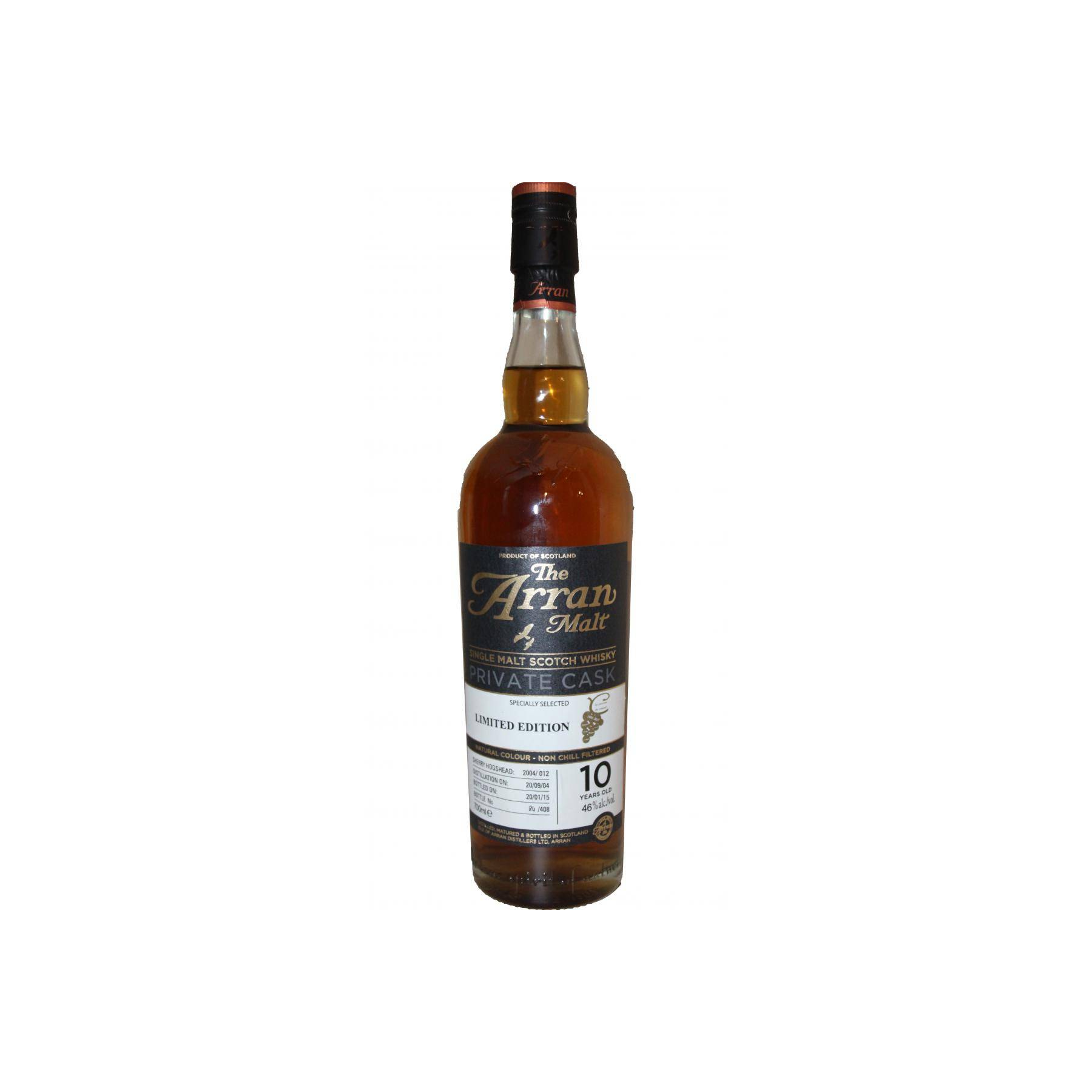 Arran Private Cask 2004 10 Years Single Malt Whisky