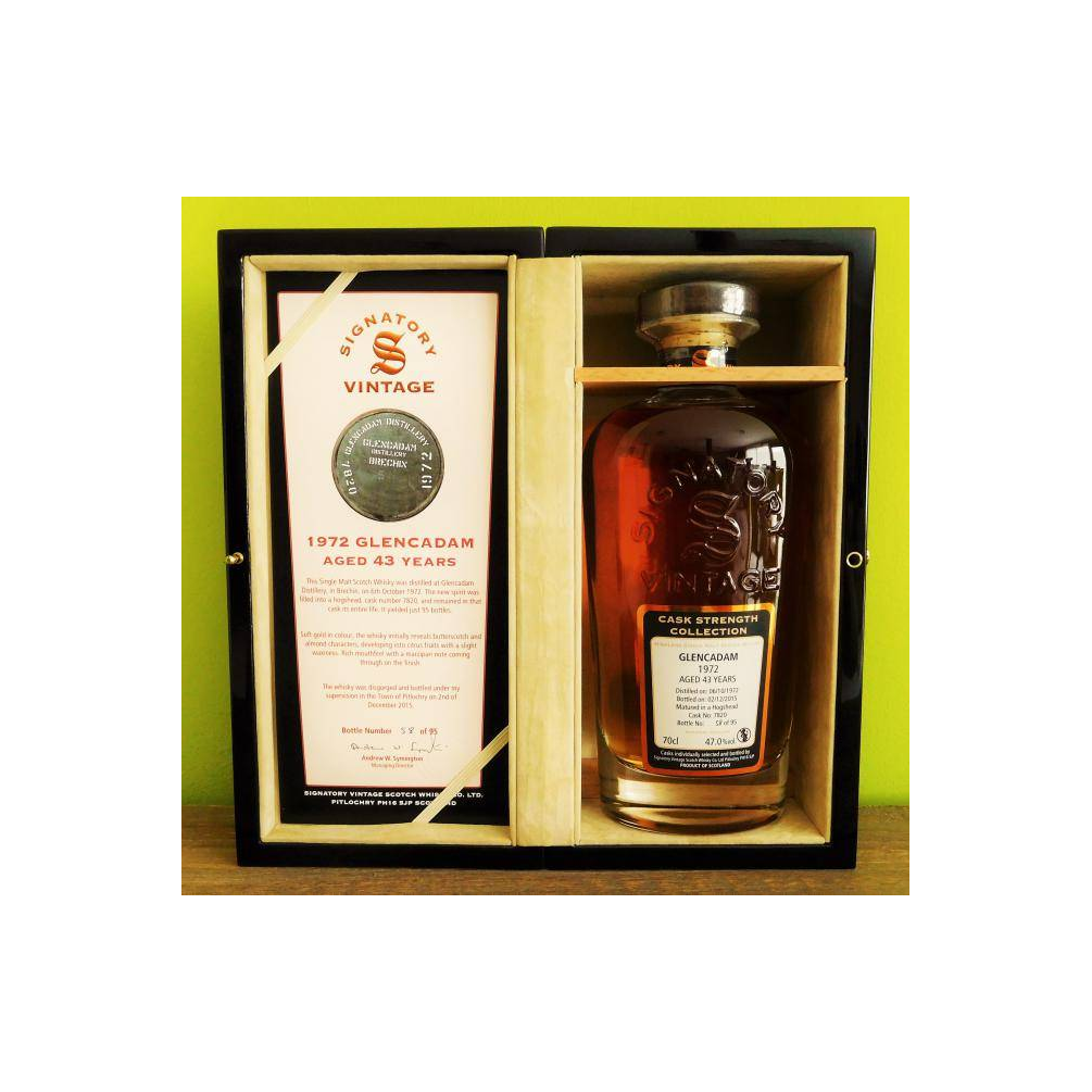 Glencadam 1972 43 Years Single Malt Whisky 3