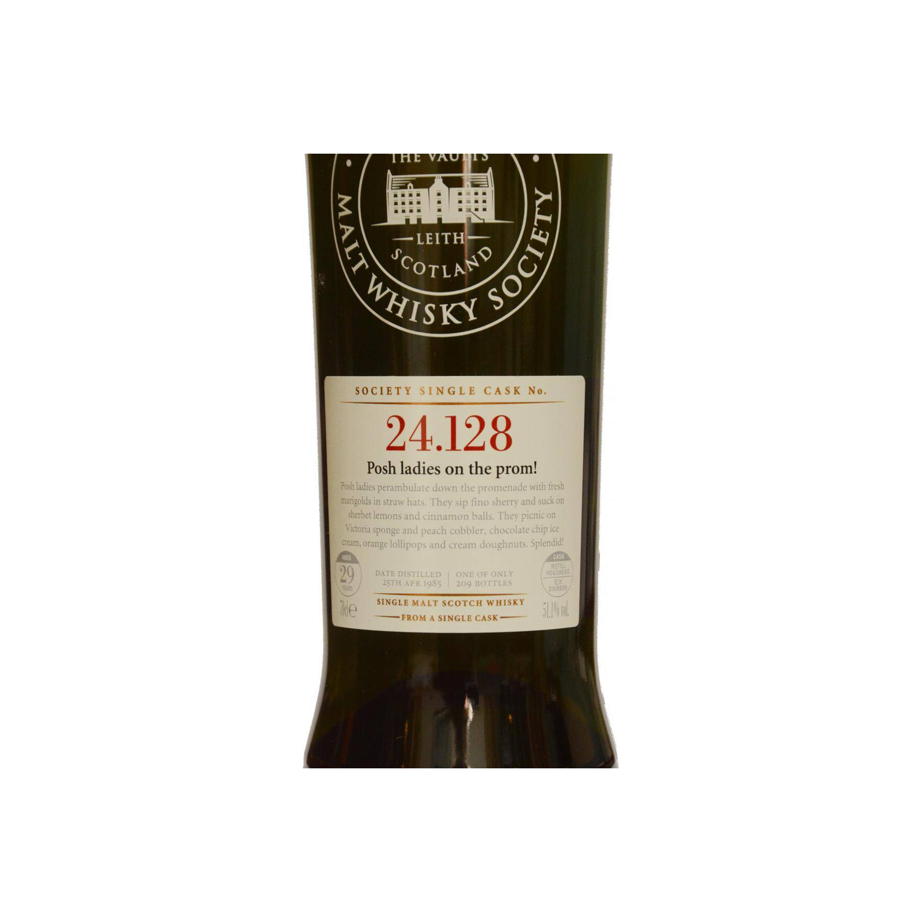 The Scotch Malt Whisky Society 1985 29 Years Single Malt Whisky 2