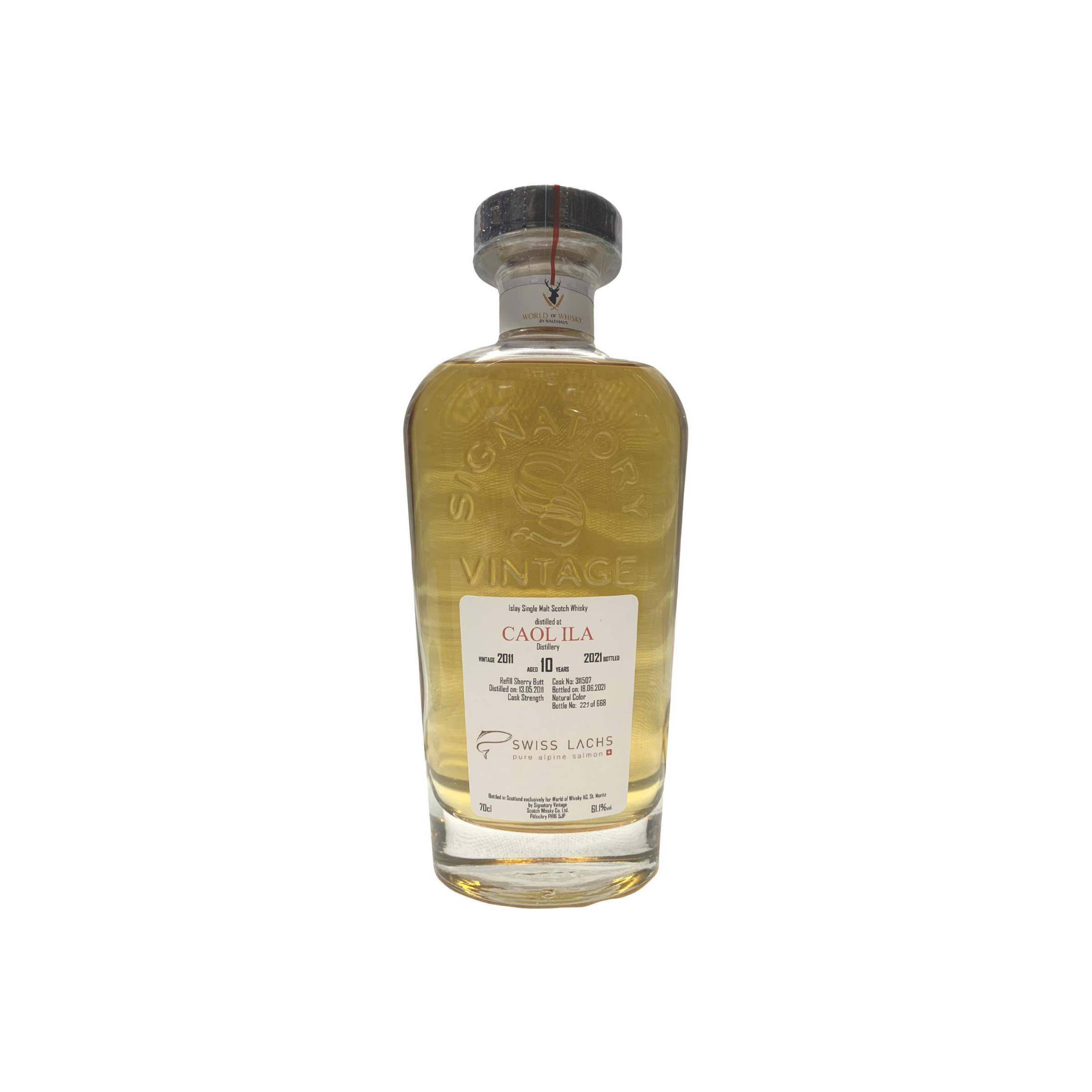 Caol Ila Cask Strength Collection 2011 10 Years Single Malt Whisky