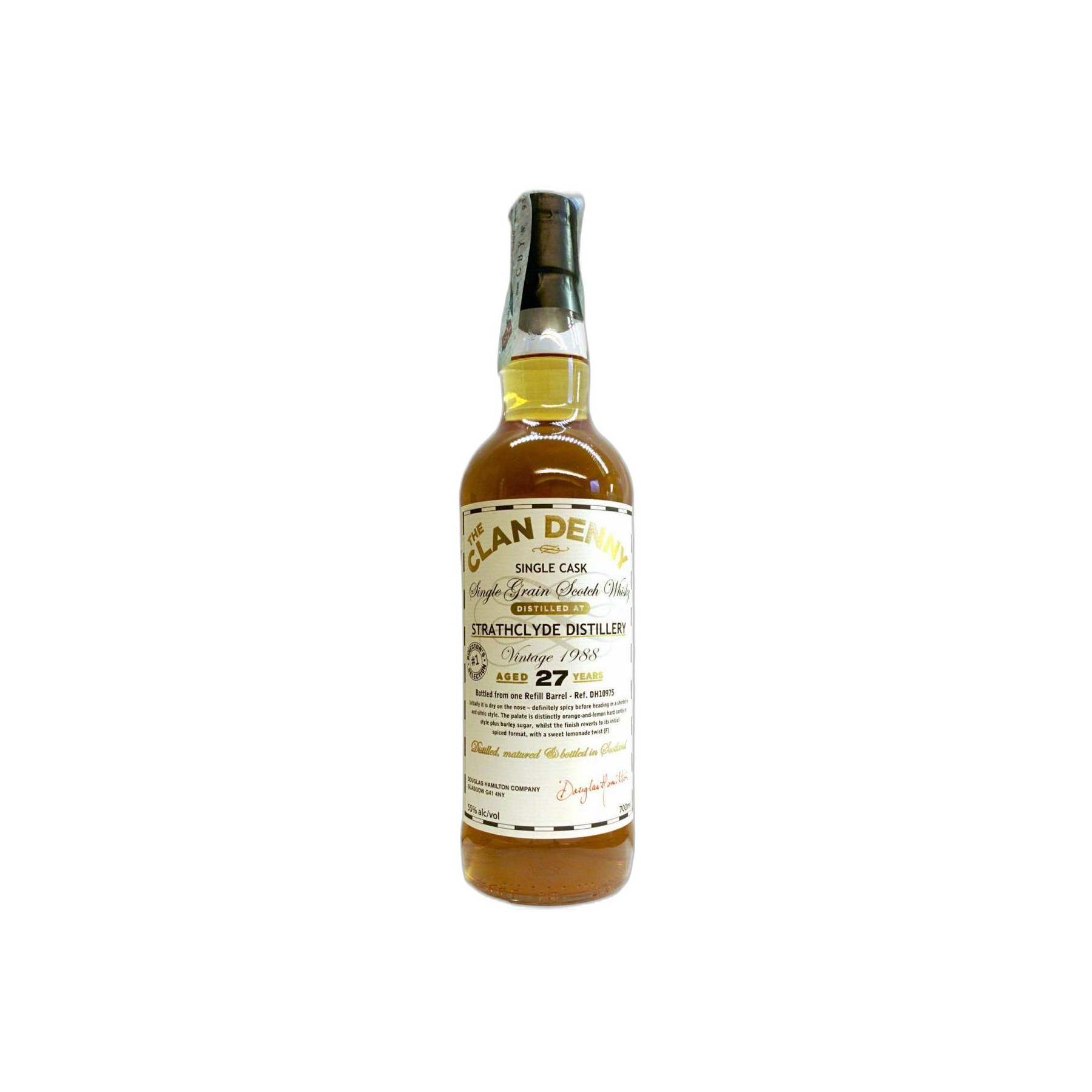Strathclyde 1988 27 Years Single Grain Whisky