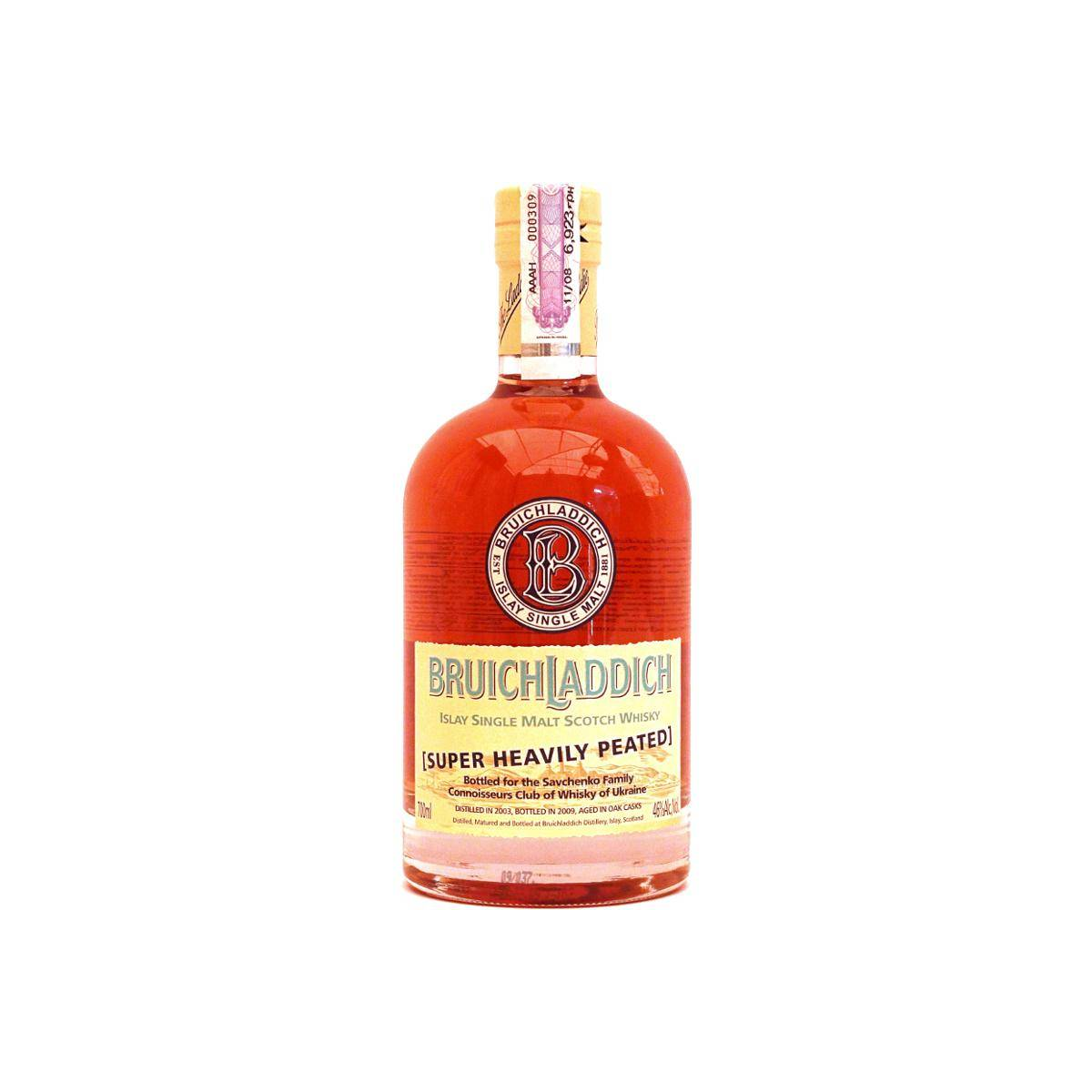 Bruichladdich 2003 6 Years Single Malt Whisky 2