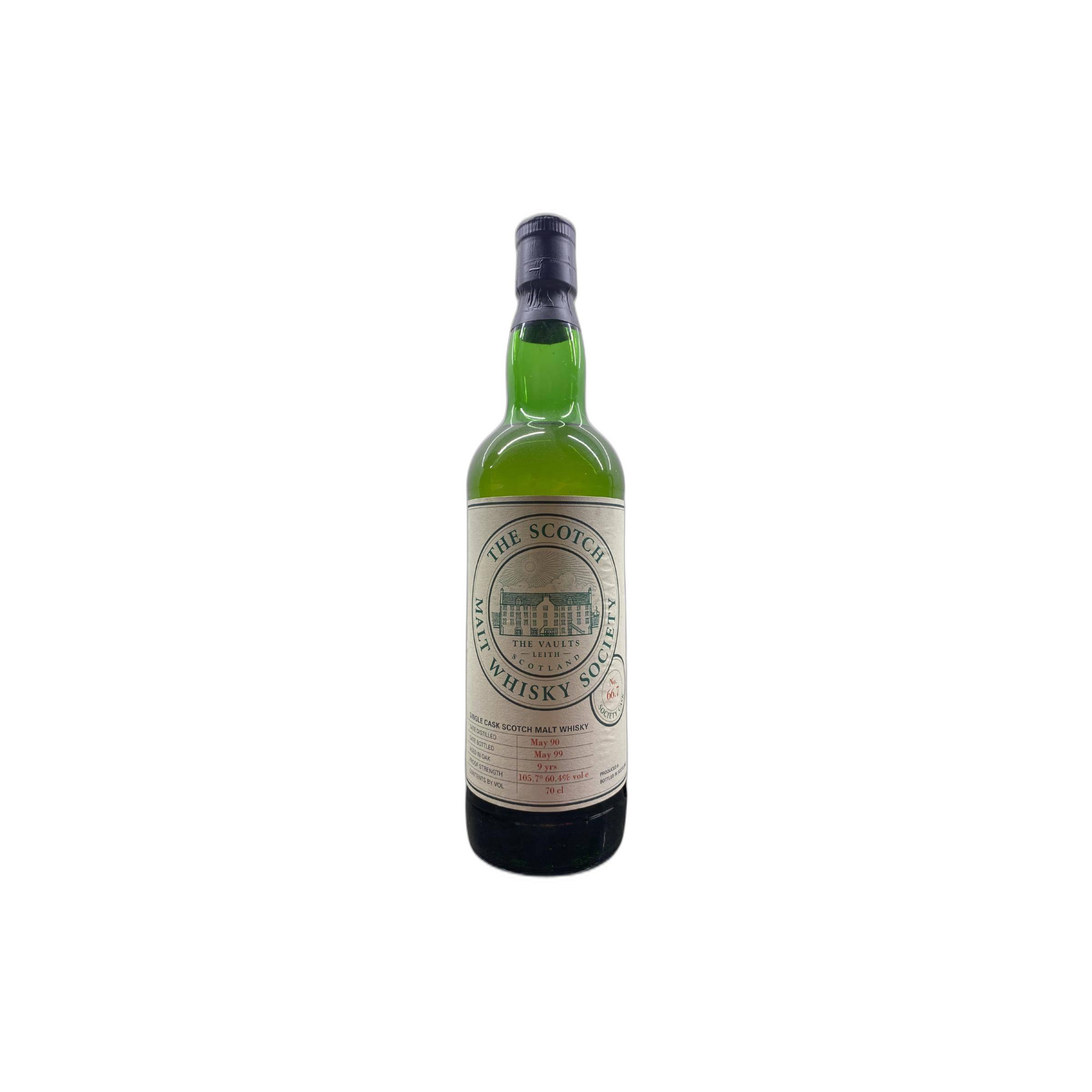 The Scotch Malt Whisky Society 1990 9 Years Single Malt Whisky