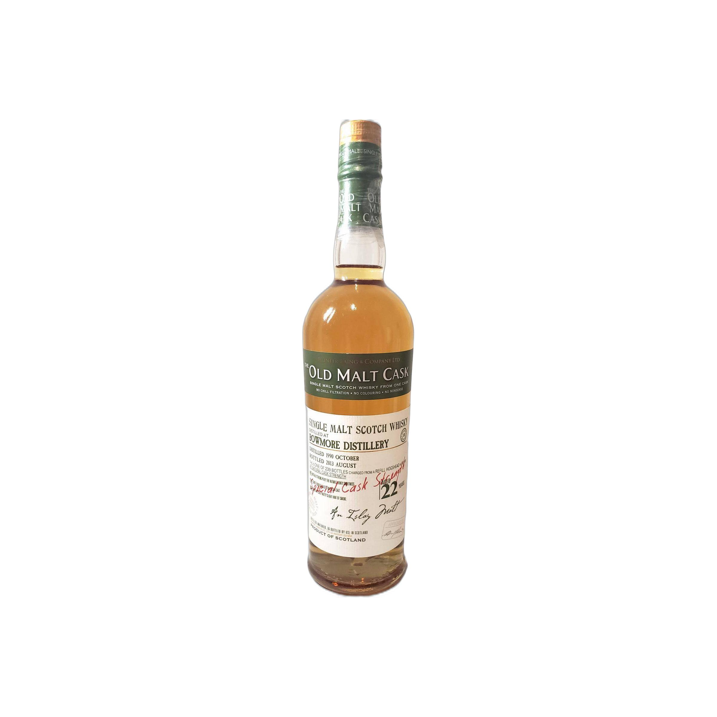 Bowmore 1990 22 Years Single Malt Whisky