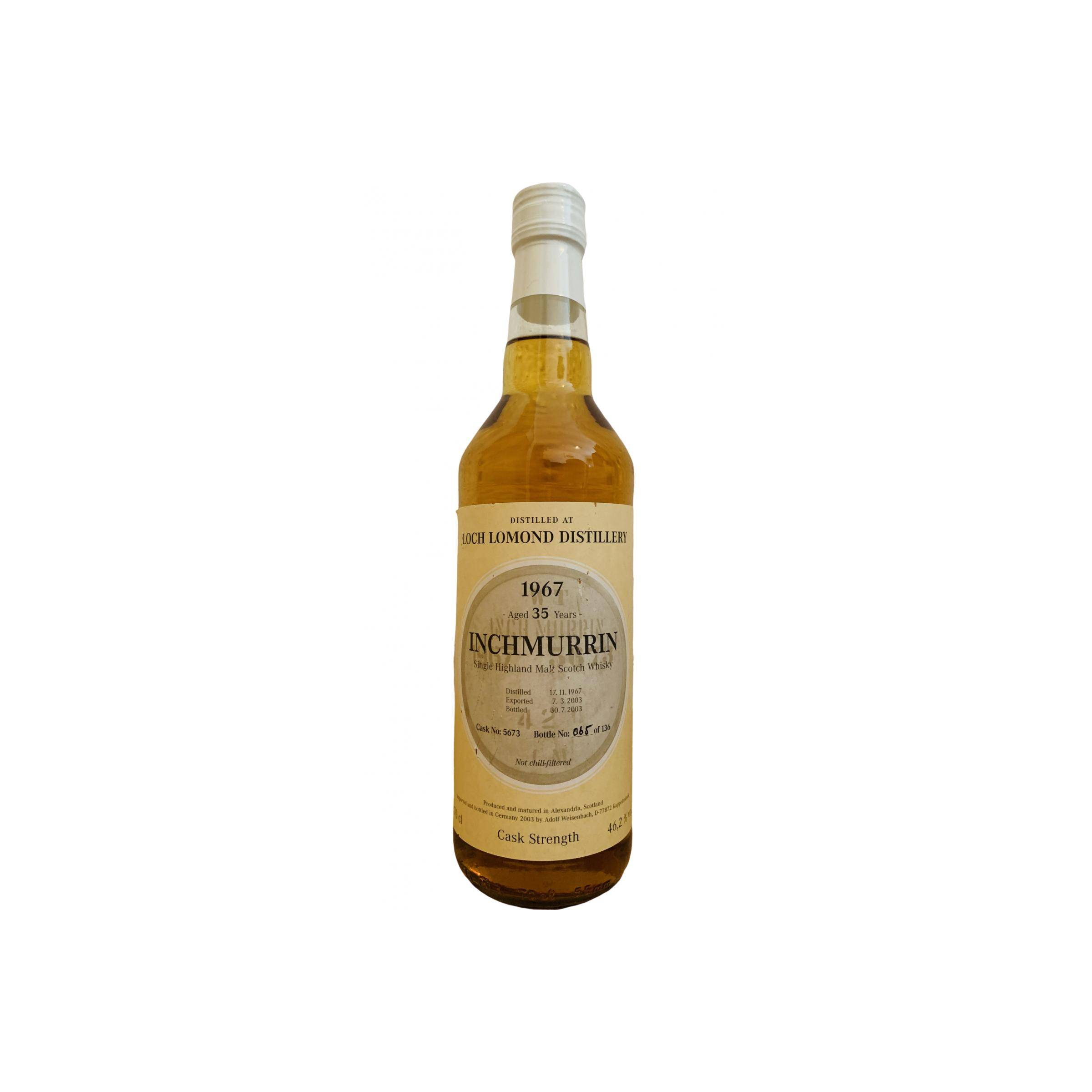 Loch Lomond 1967 35 Years Single Malt Whisky