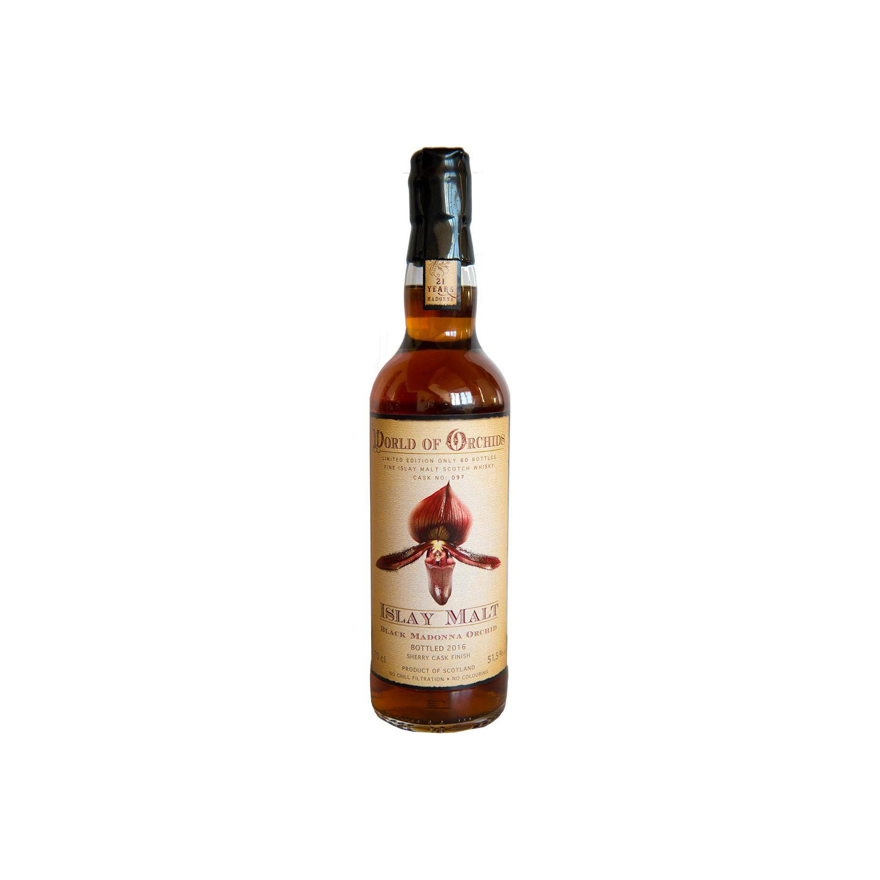 Islay Malt Black Madonna Orchid JW