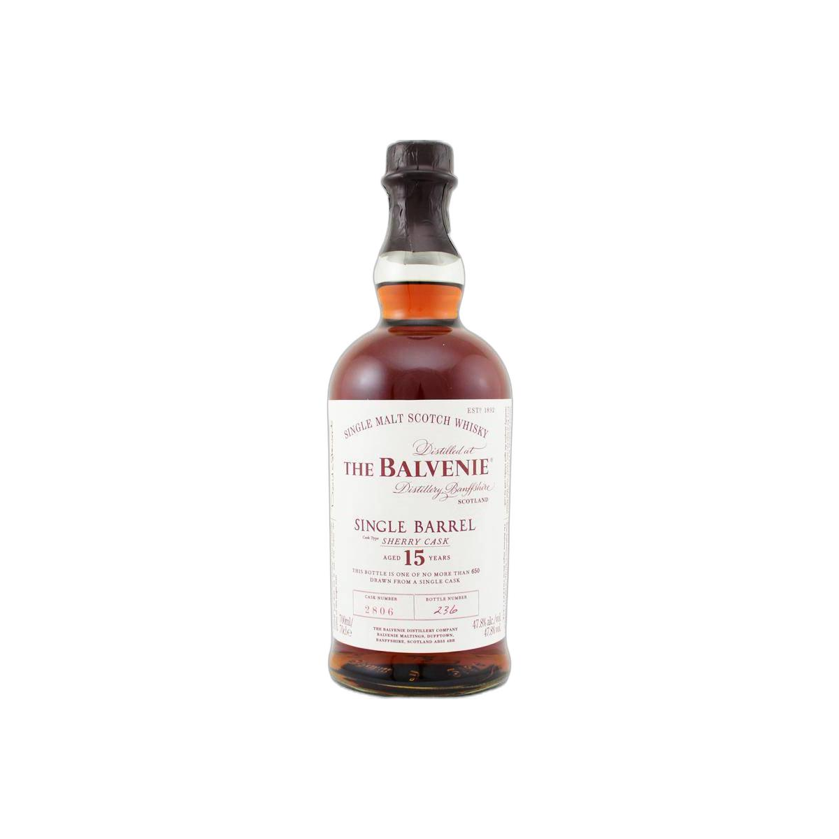 The Balvenie 15 Years Single Malt Whisky