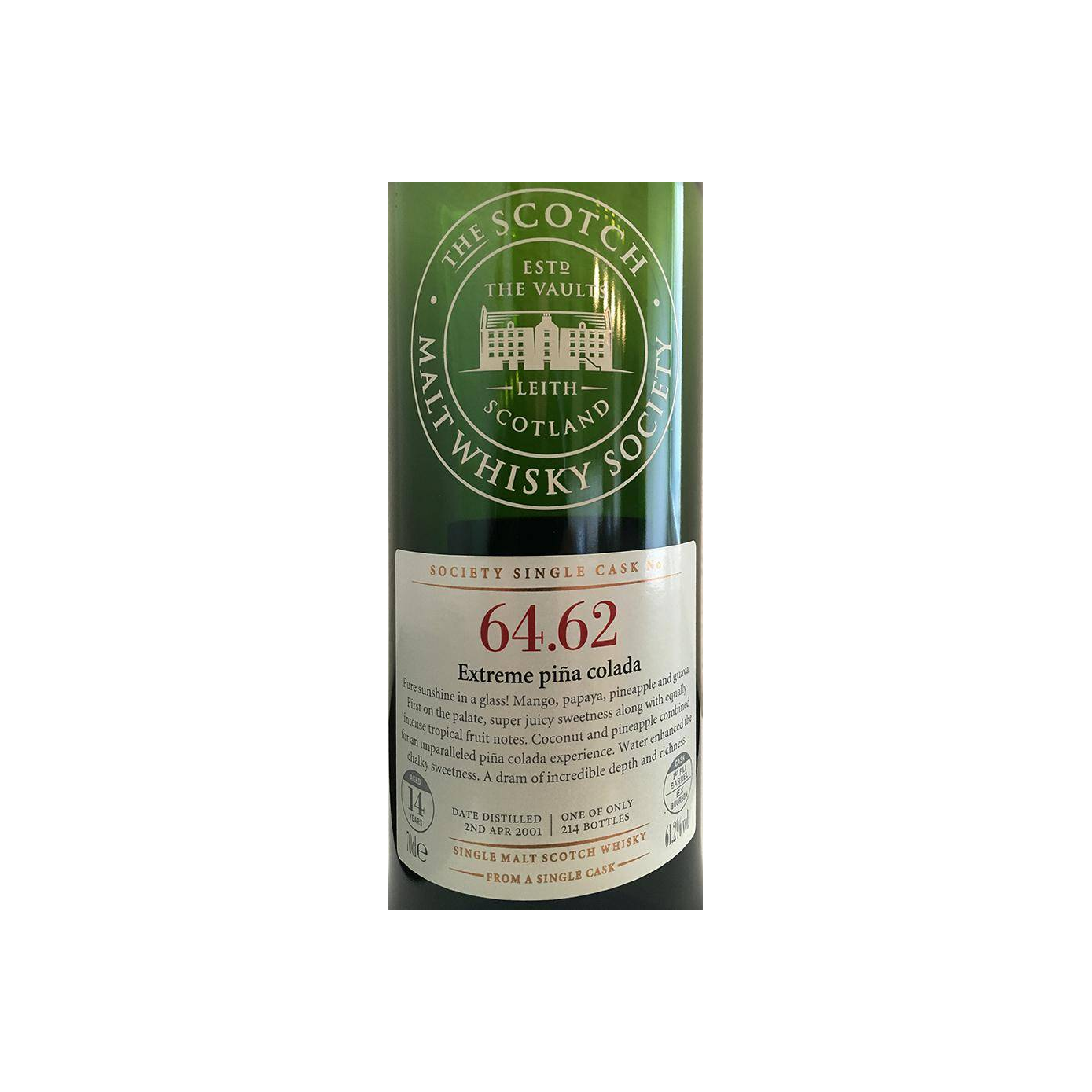 The Scotch Malt Whisky Society 2001 14 Years Single Malt Whisky 2