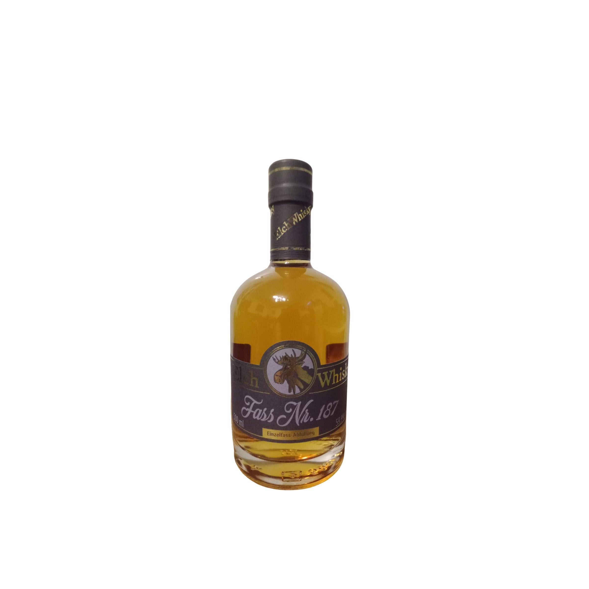 Elch Whisky Fass Nr. 187