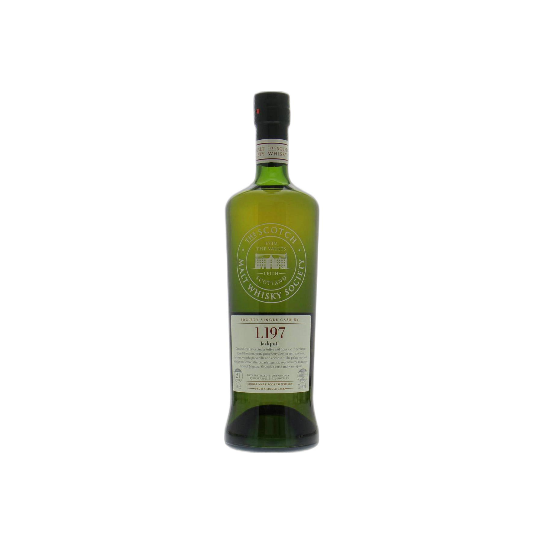 The Scotch Malt Whisky Society 1993 21 Years Single Malt Whisky