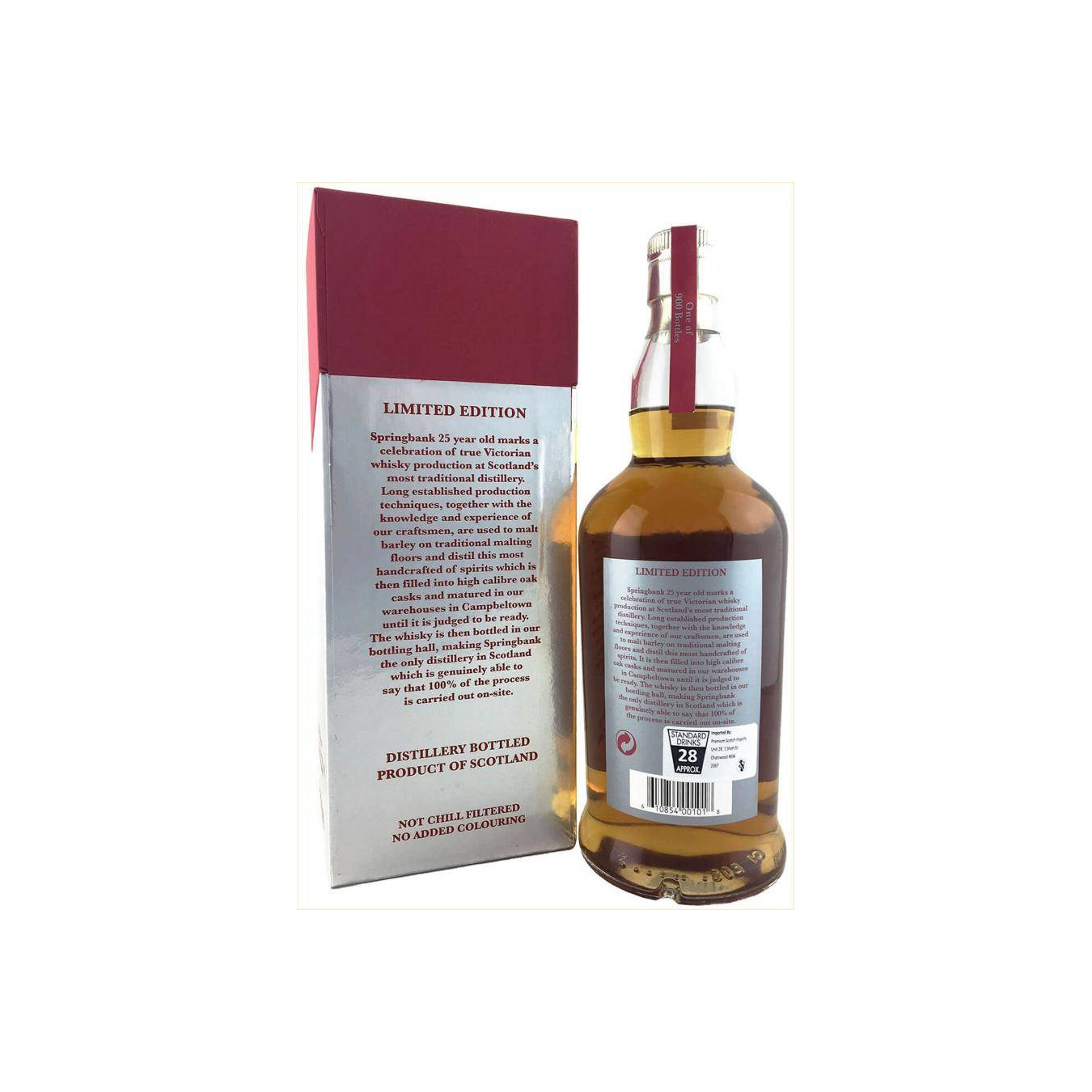 Springbank 25 Years Single Malt Whisky 3