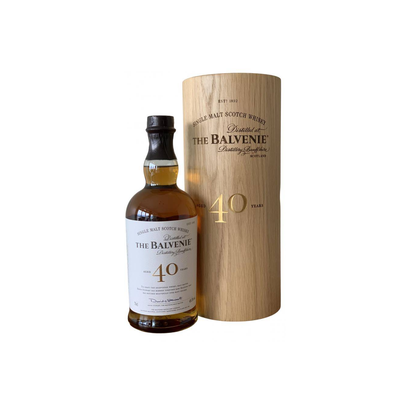 The Balvenie 40 Years Single Malt Whisky