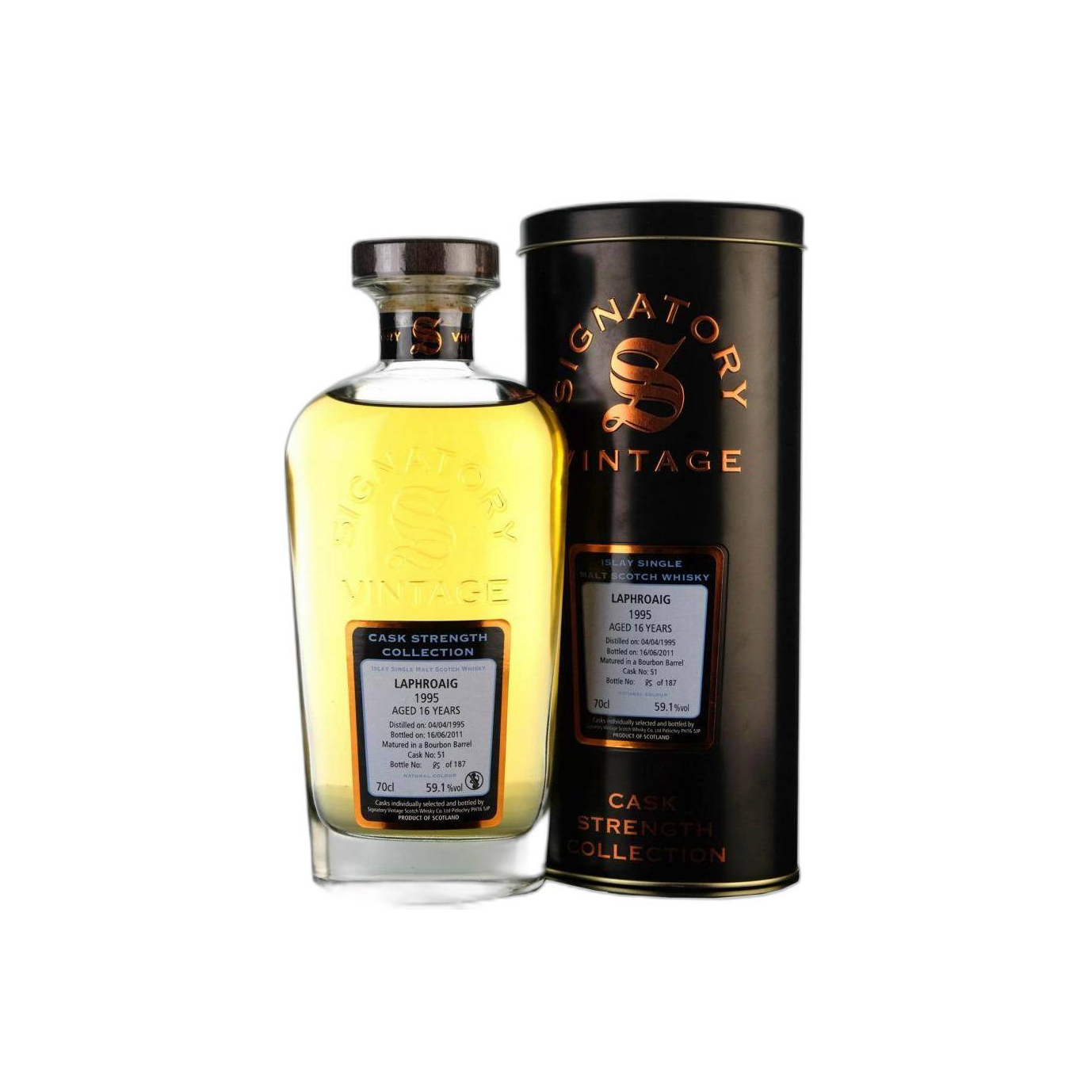 Laphroaig Cask Strength Collection 1995 16 Years Single Malt Whisky 3