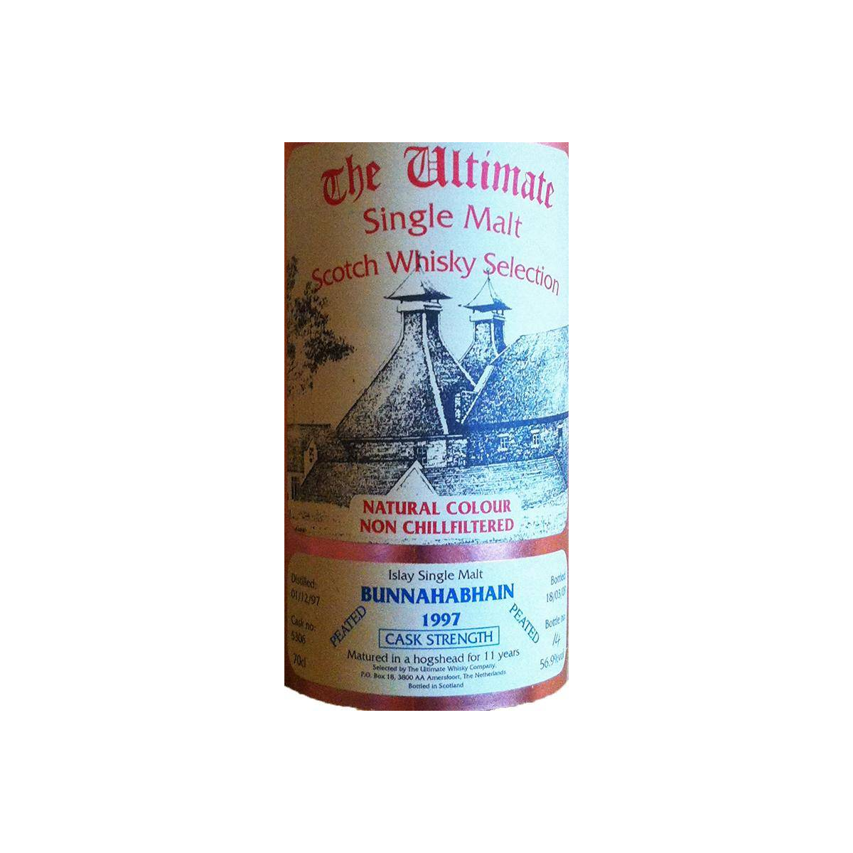 Bunnahabhain 1997 11 Years Single Malt Whisky