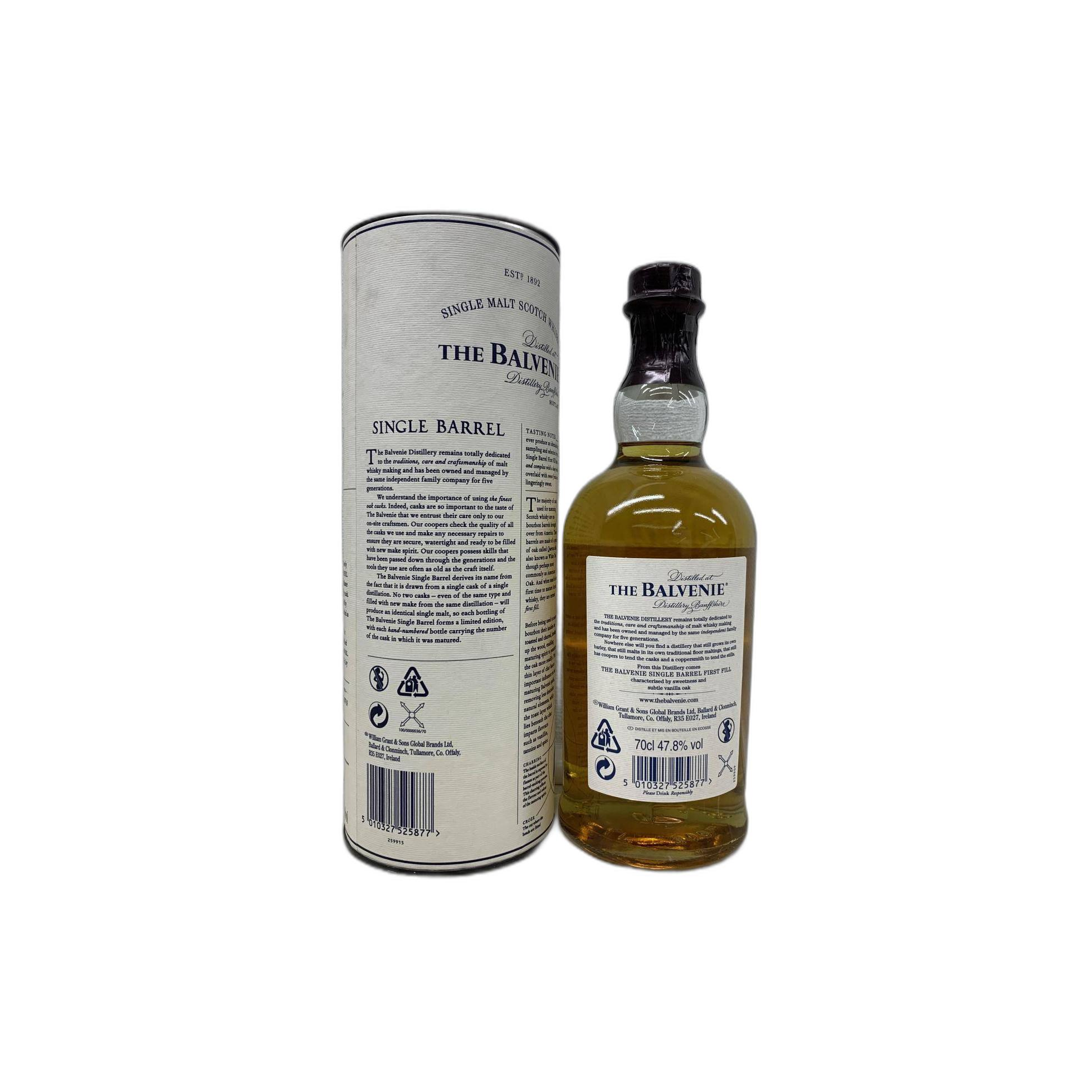 The Balvenie Single Cask 12 Years Single Malt Whisky 2