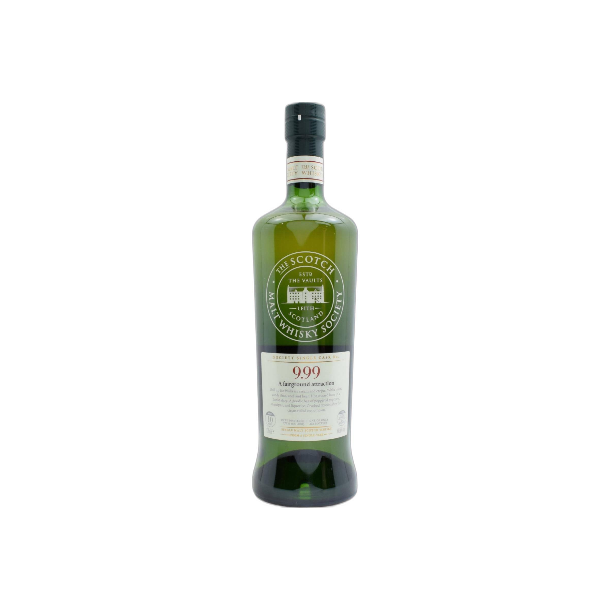 The Scotch Malt Whisky Society 2003 10 Years Single Malt Whisky
