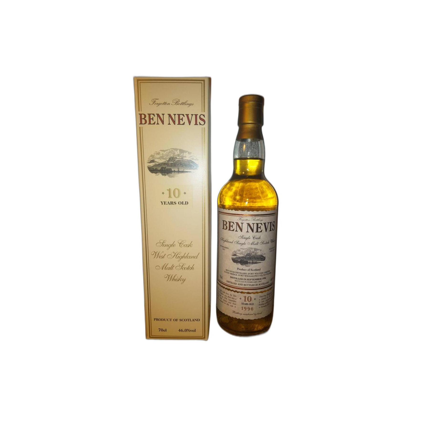 Ben Nevis 1996 10 Years Single Malt Whisky 2