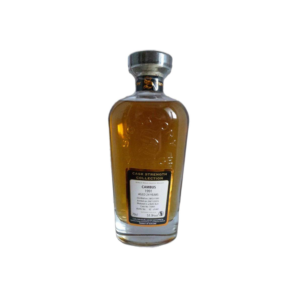 Cambus Cask Strength Collection 1991 24 Years Single Grain Whisky
