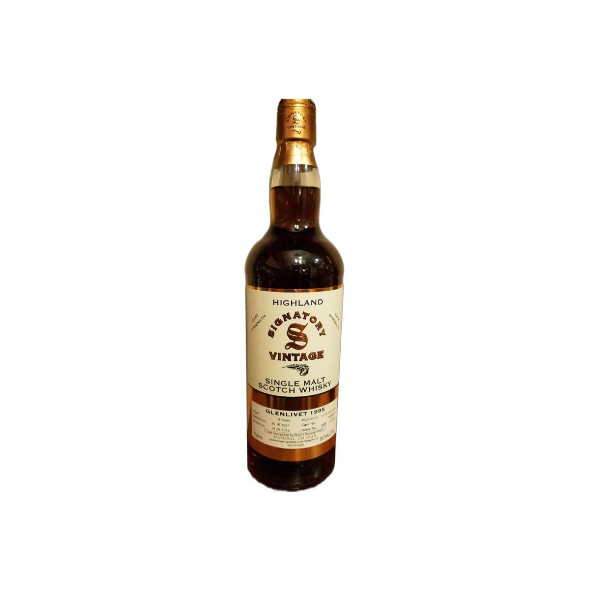 The Glenlivet 1995 19 Years Single Malt Whisky