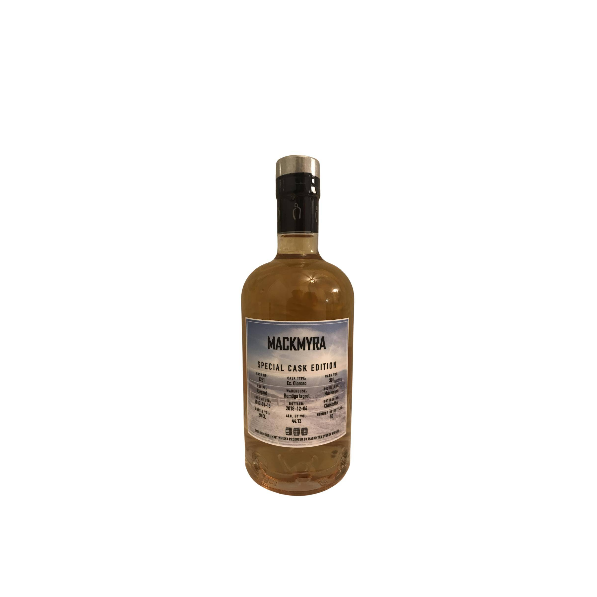 Mackmyra 2010 8 Years Single Malt Whisky