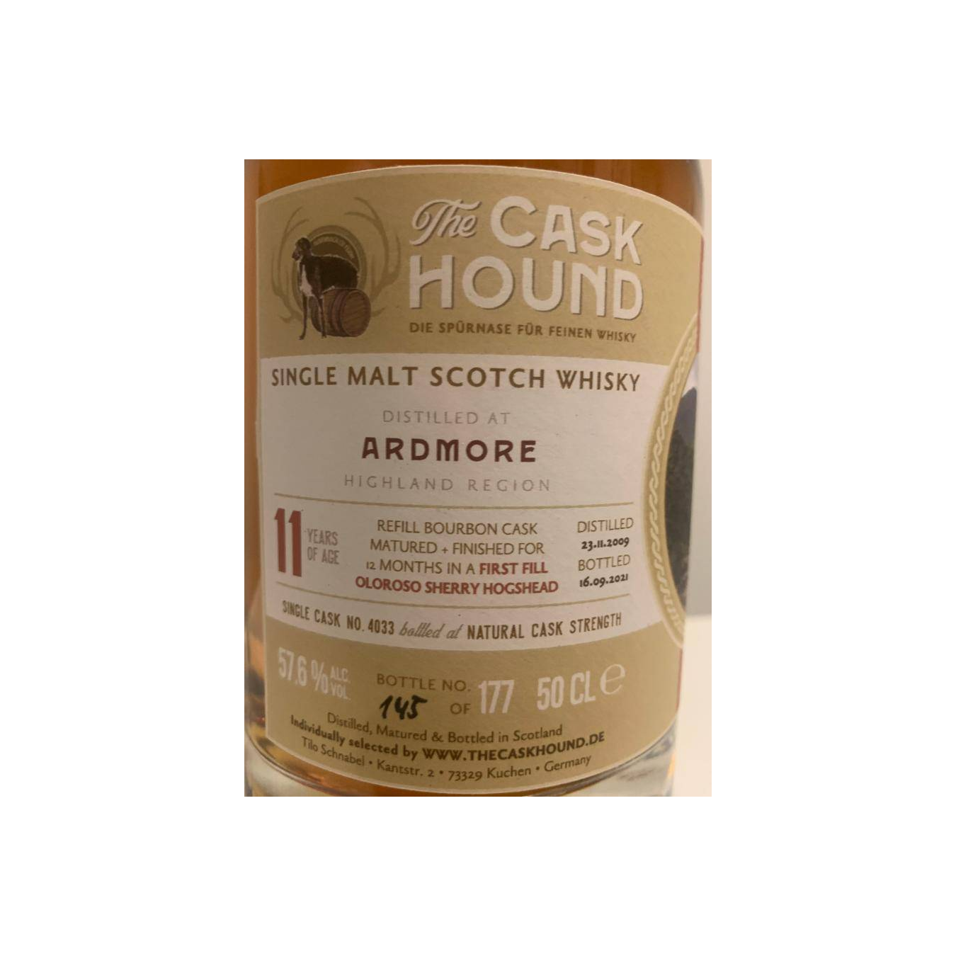 Ardmore 2009 11 Years Single Malt Whisky 2