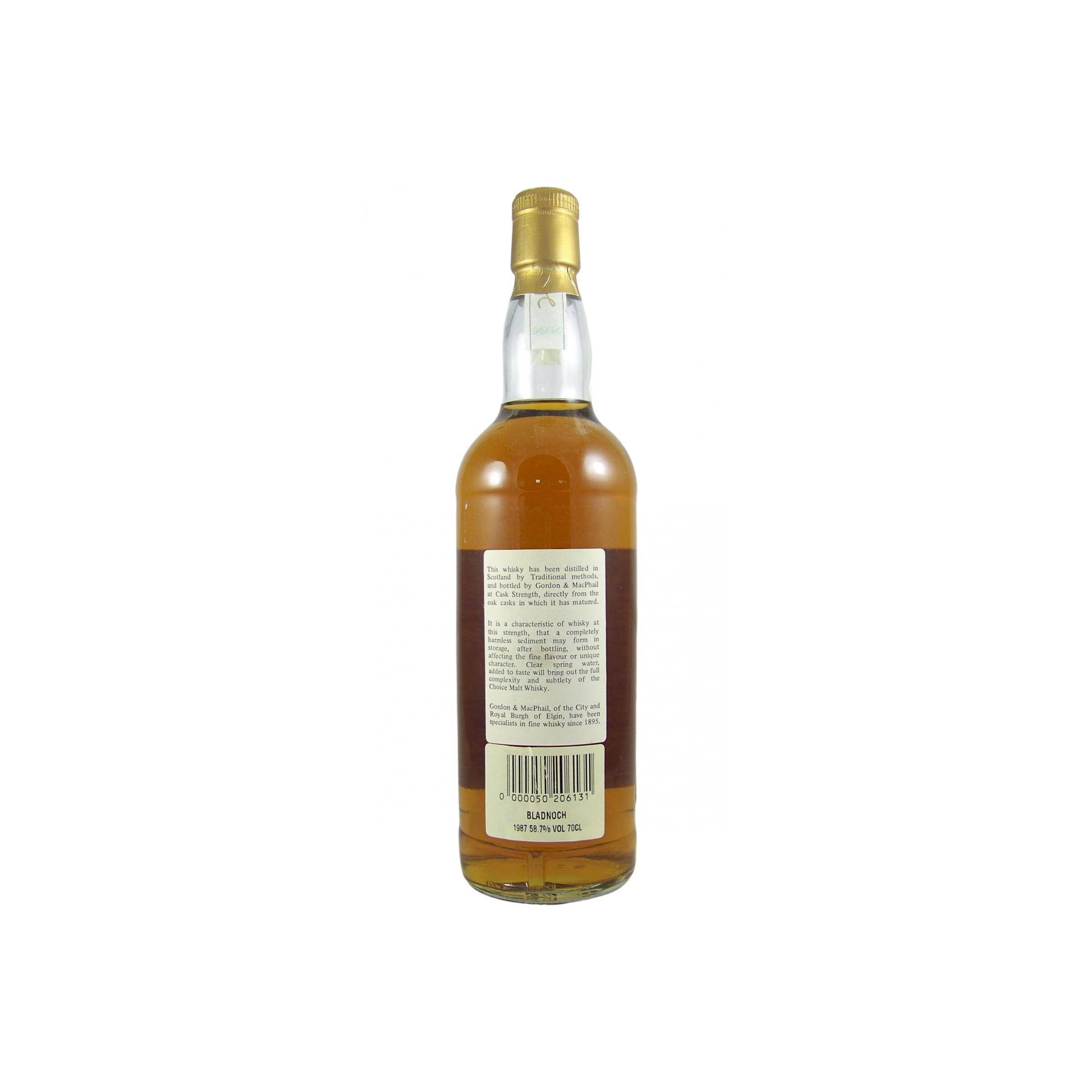 Bladnoch Cask Strength Collection 1987 11 Years Single Malt Whisky 2