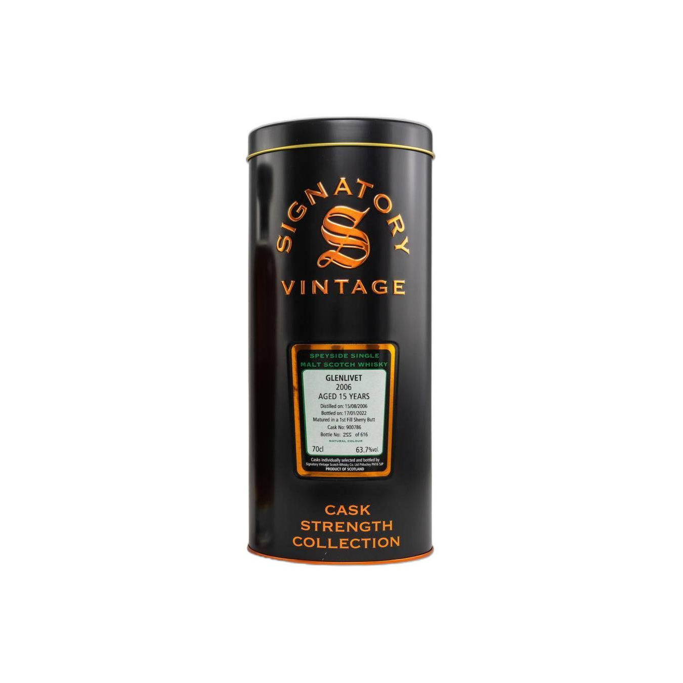 The Glenlivet Cask Strength Collection 2006 15 Years Single Malt Whisky 2