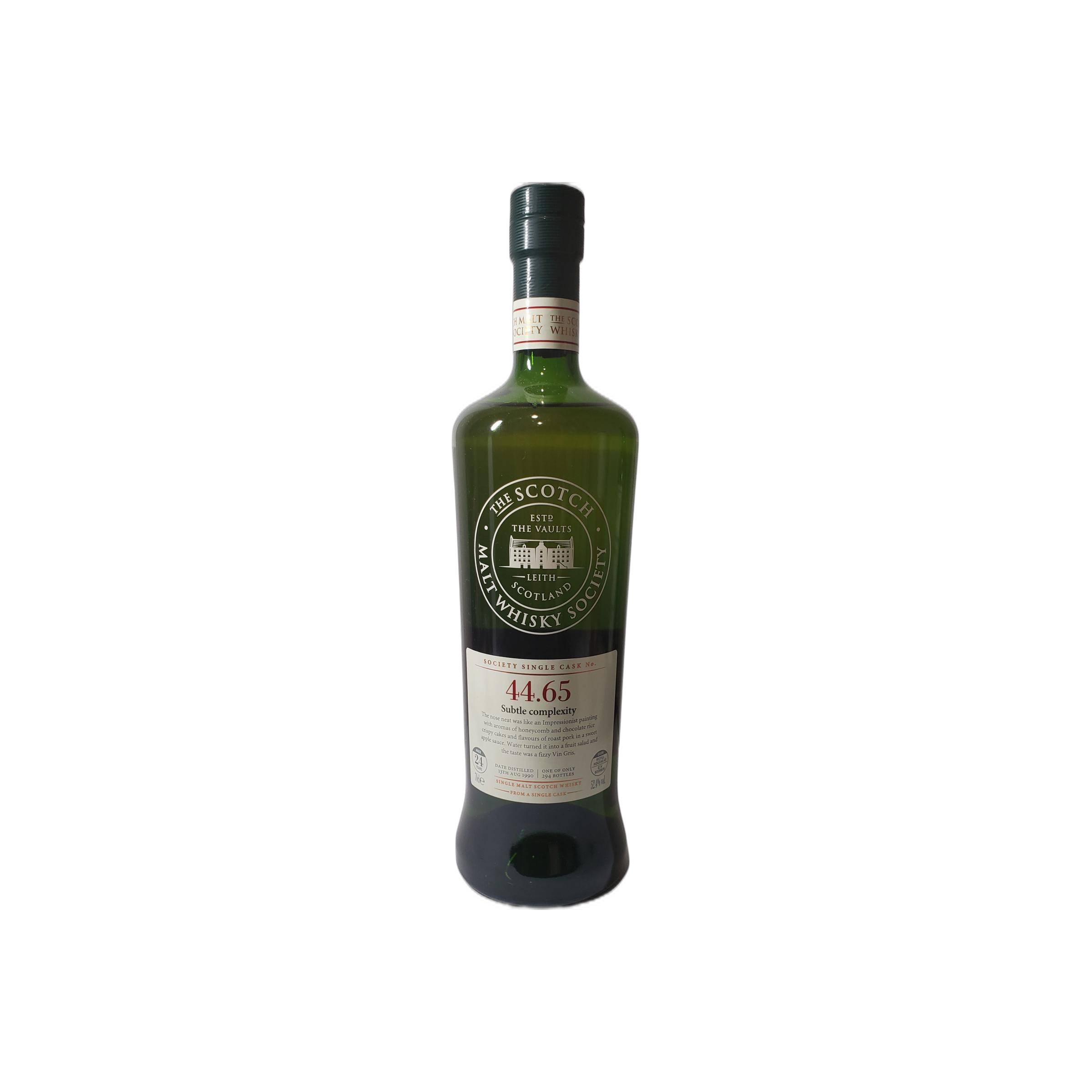 The Scotch Malt Whisky Society 1990 24 Years Single Malt Whisky
