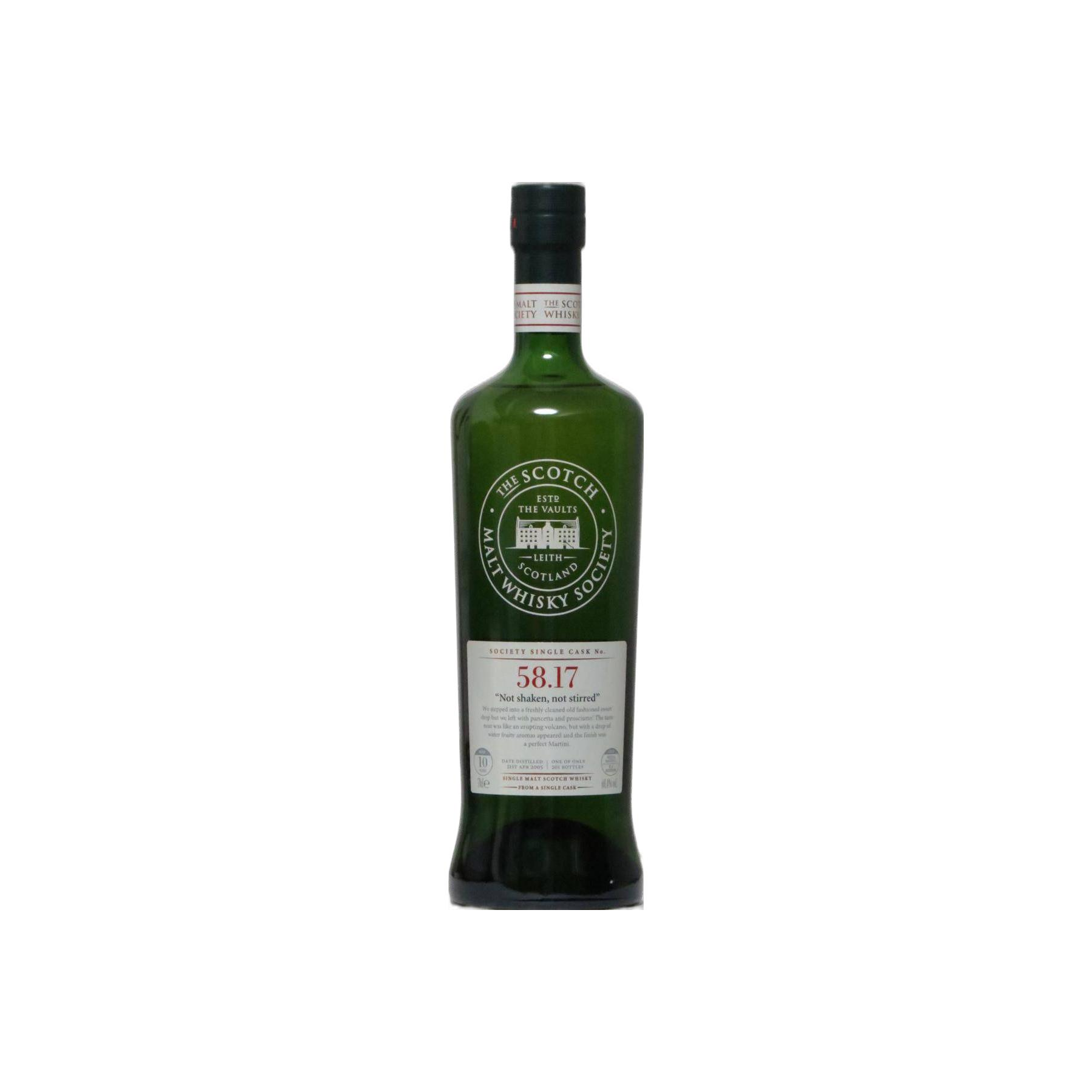 The Scotch Malt Whisky Society 2005 10 Years Single Malt Whisky
