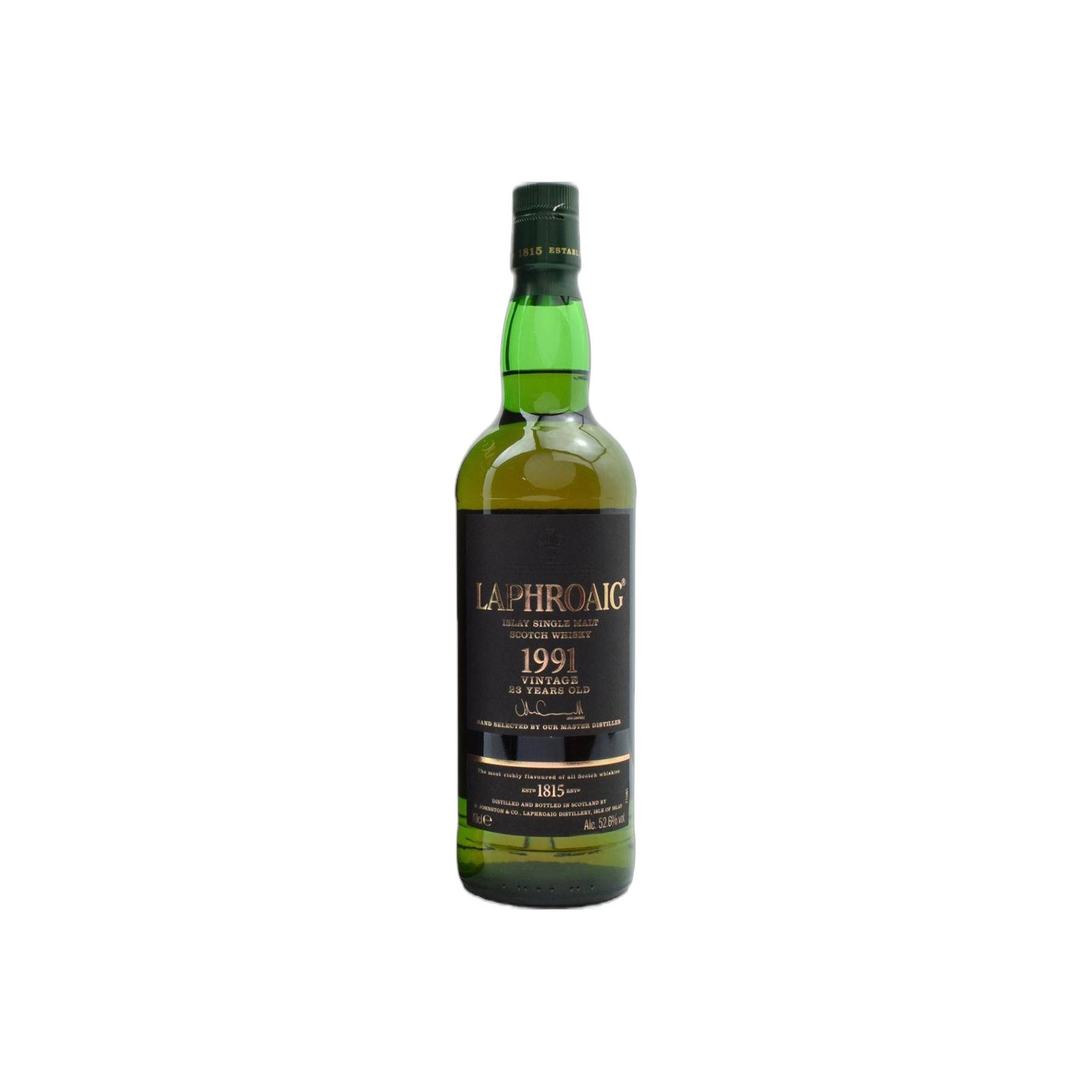 Laphroaig 1991 23 Years Single Malt Whisky