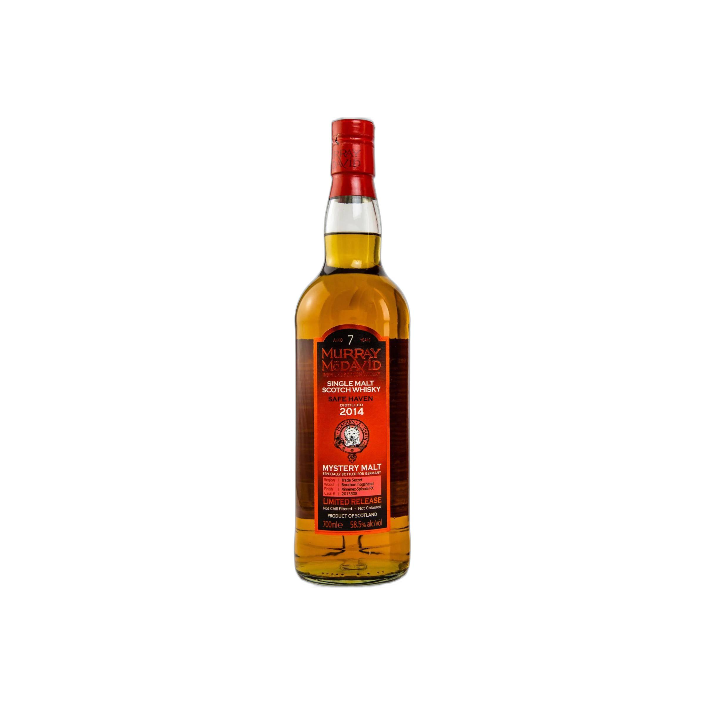 Murray McDavid 2014 7 Years Single Malt Whisky