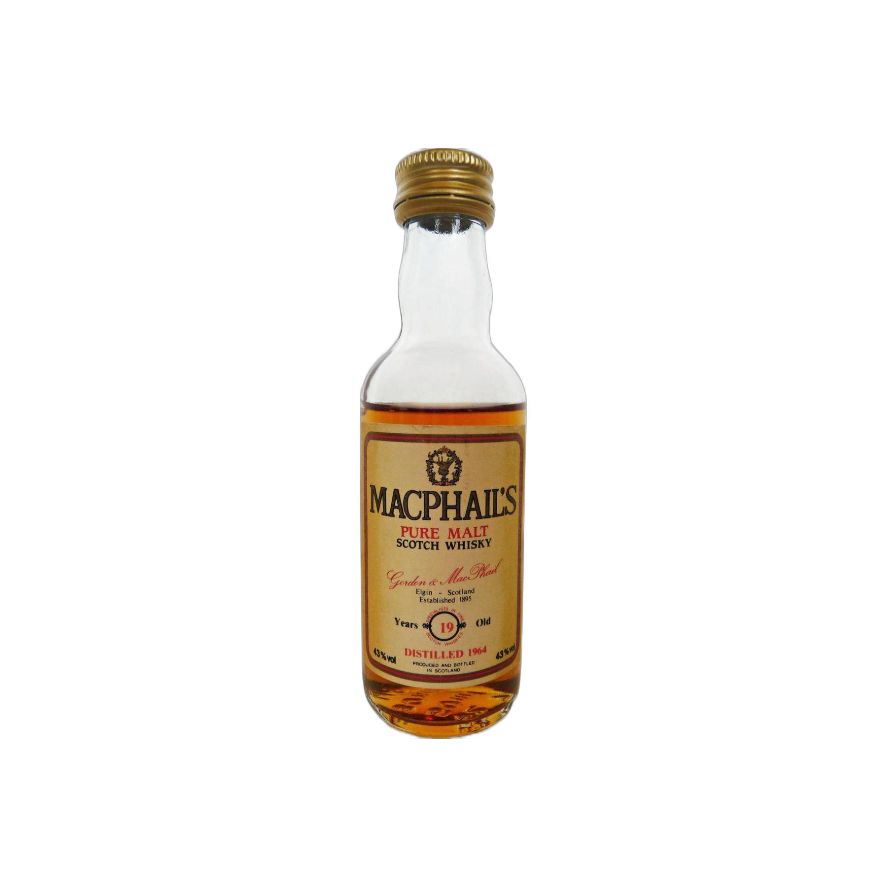 Gordon & MacPhail 1964 19 Years Single Malt Whisky 2