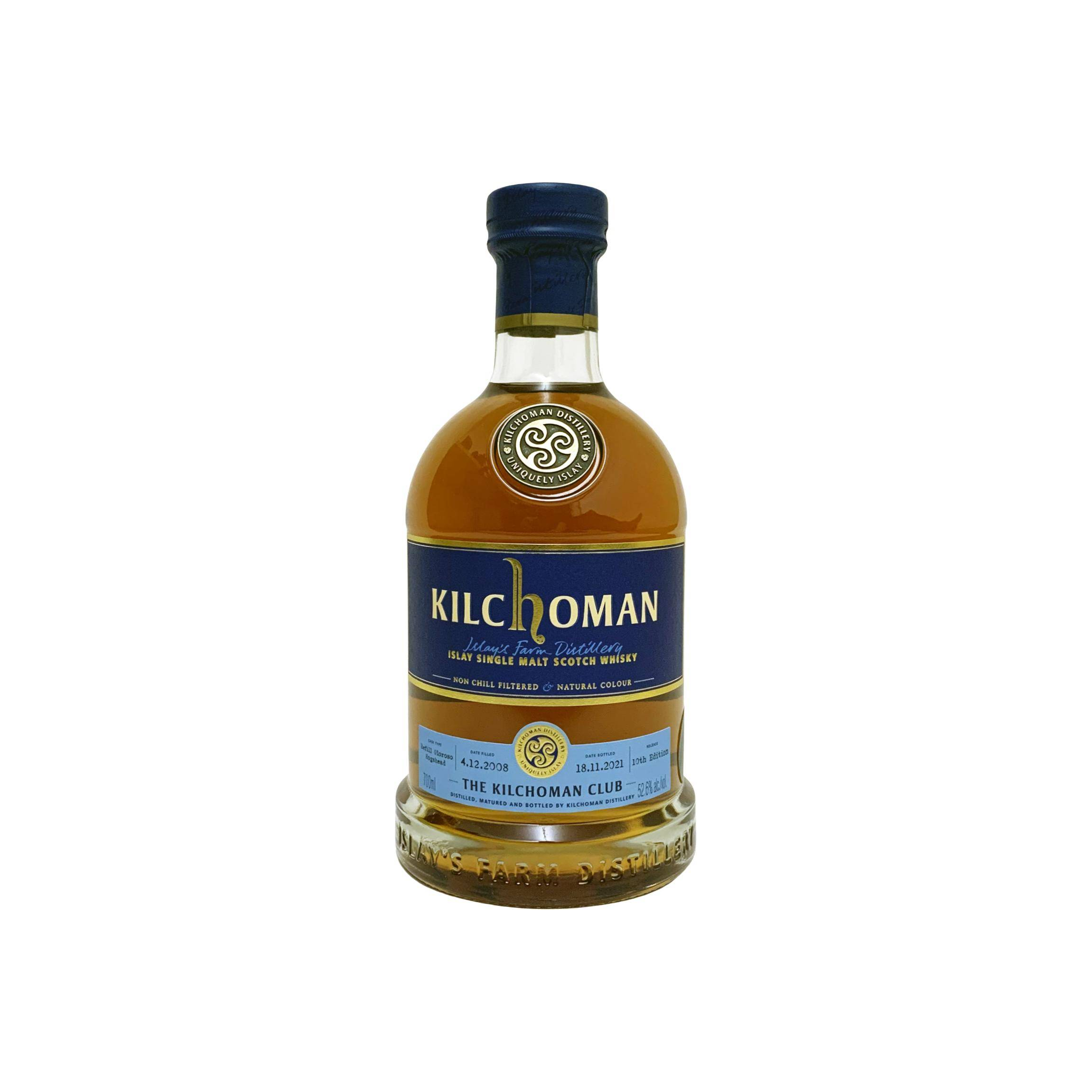 Kilchoman 2008 12 Years Single Malt Whisky