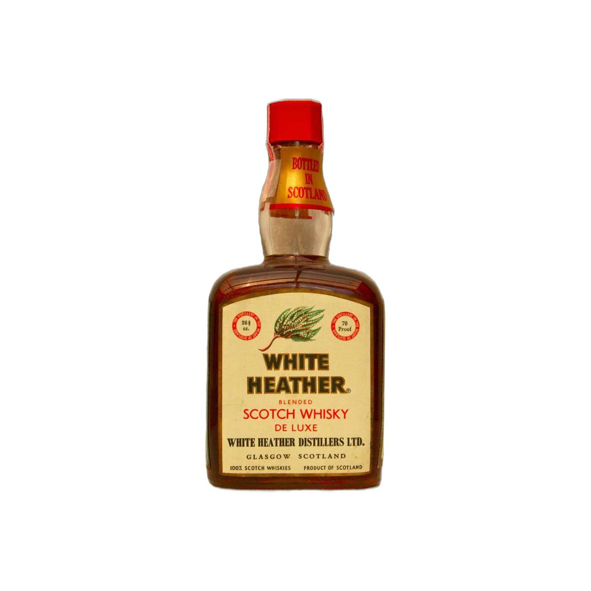 White Heather Blended Scotch Whisky De Luxe