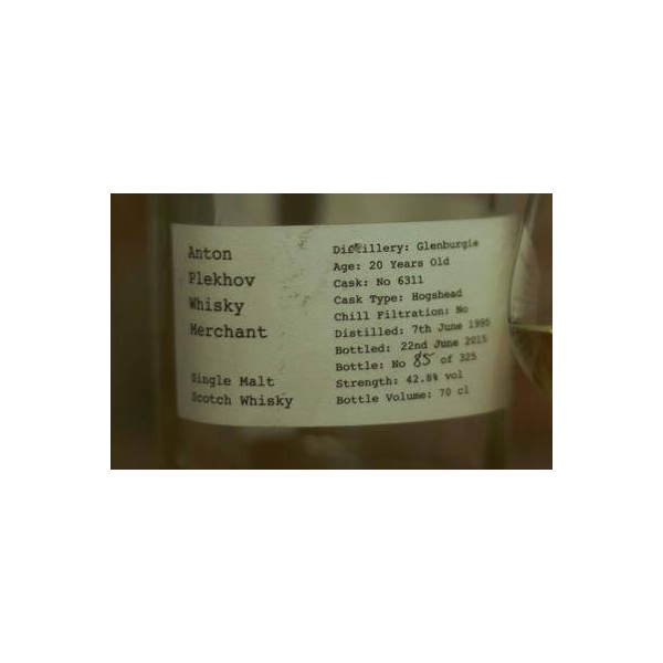 Glenburgie 1995 20 Years Single Malt Whisky 2