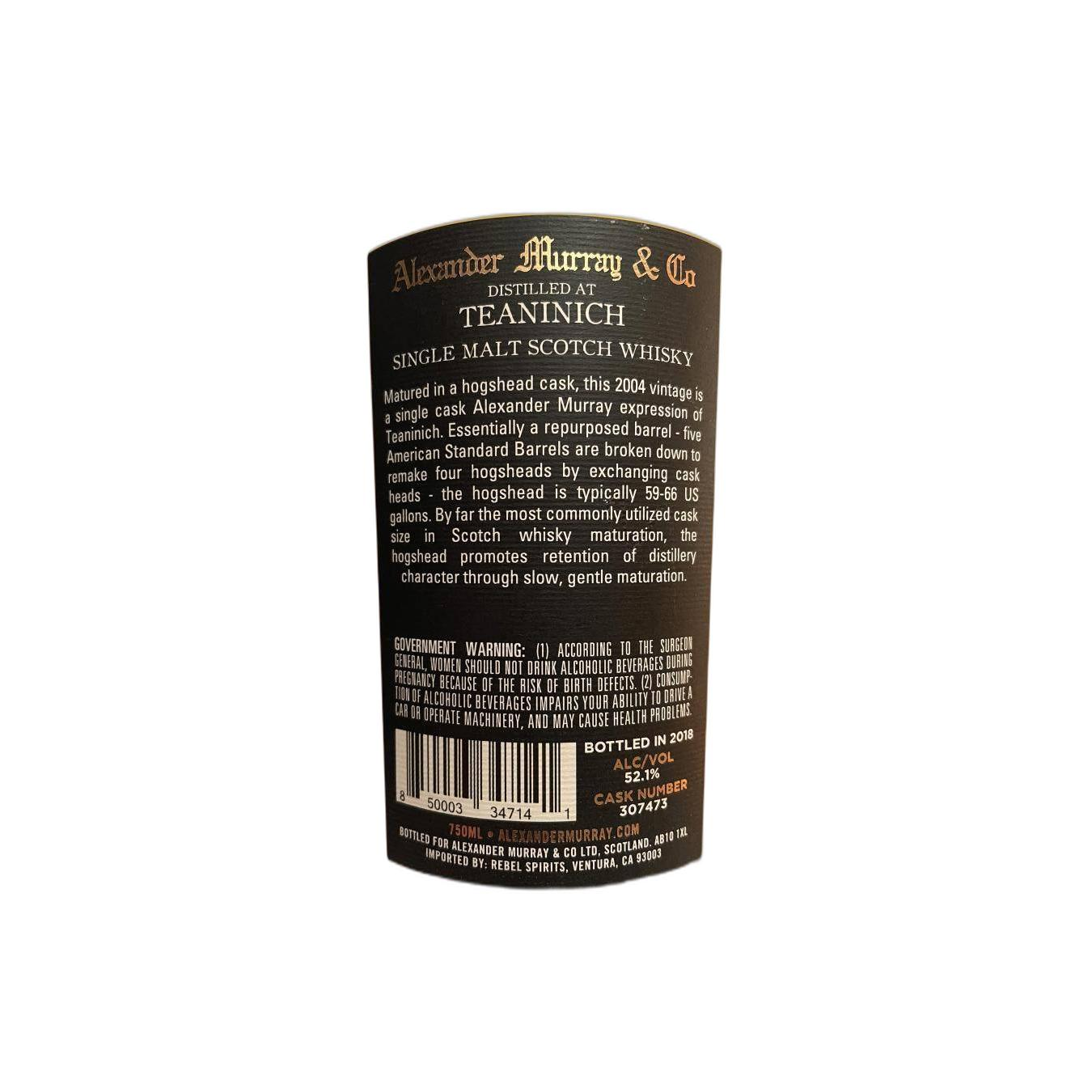 Teaninich 2004 13 Years Single Malt Whisky 3