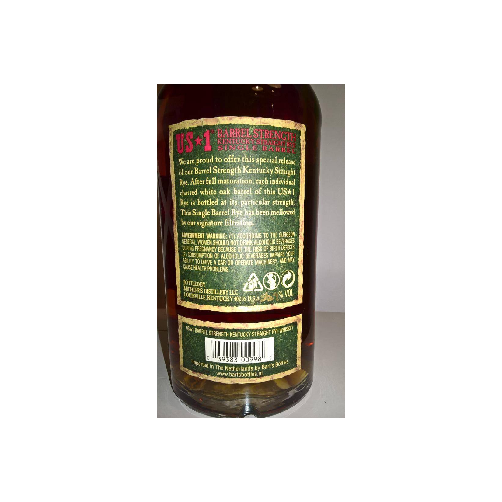 Michter's Rye Whisky 3