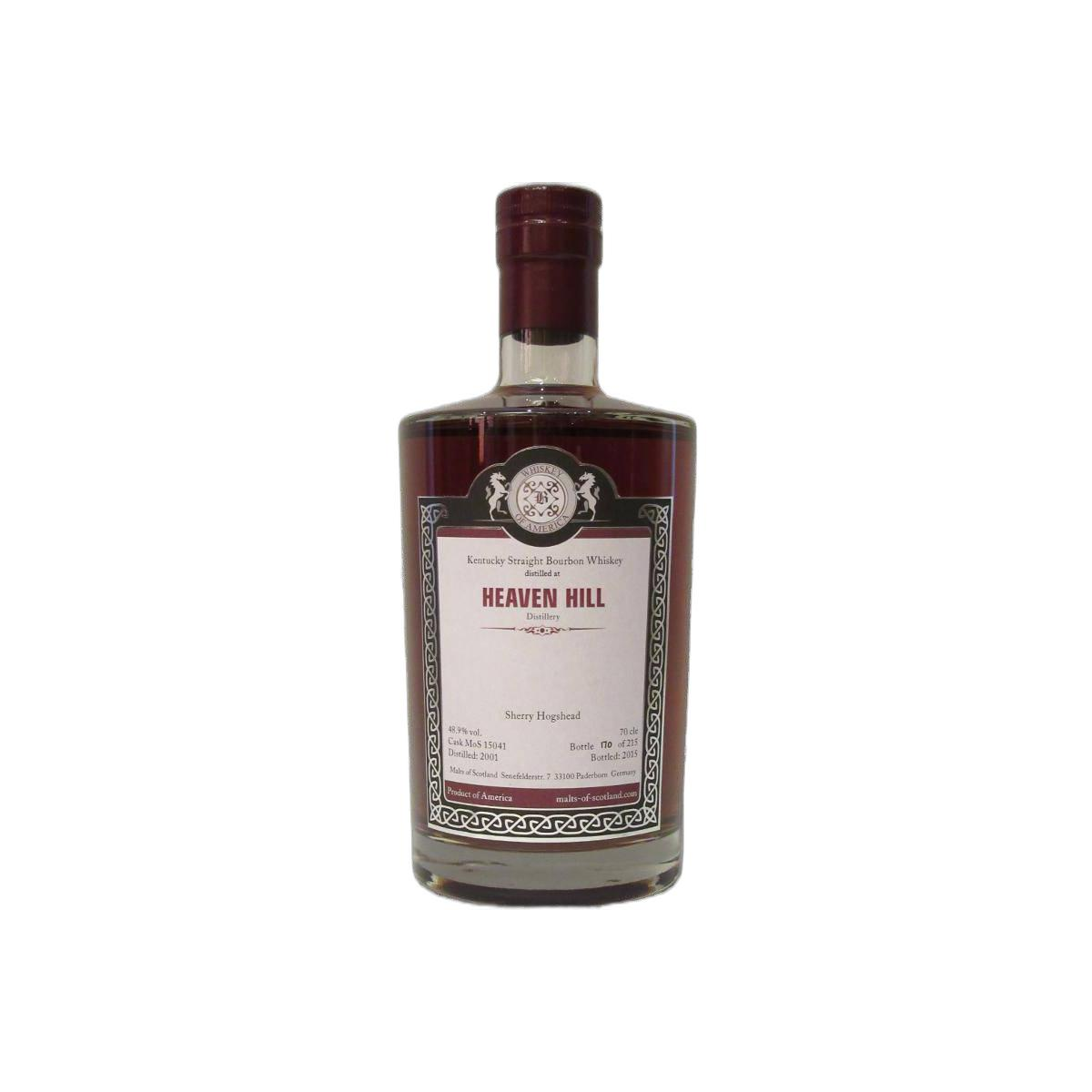 Heaven Hill 2001 MoS