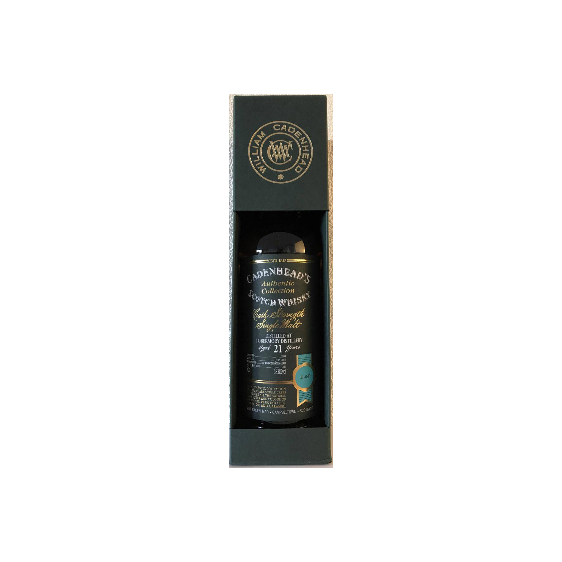Tobermory Authentic Collection 1995 21 Years Single Malt Whisky 2